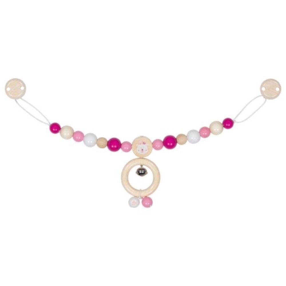 Gollnest & Kiesel Kinderwagenkette Goki Wagenkette Kinderwagenkette Eisbär Kinderwagen 65266 Neu (1-tlg), mit Glöckchen