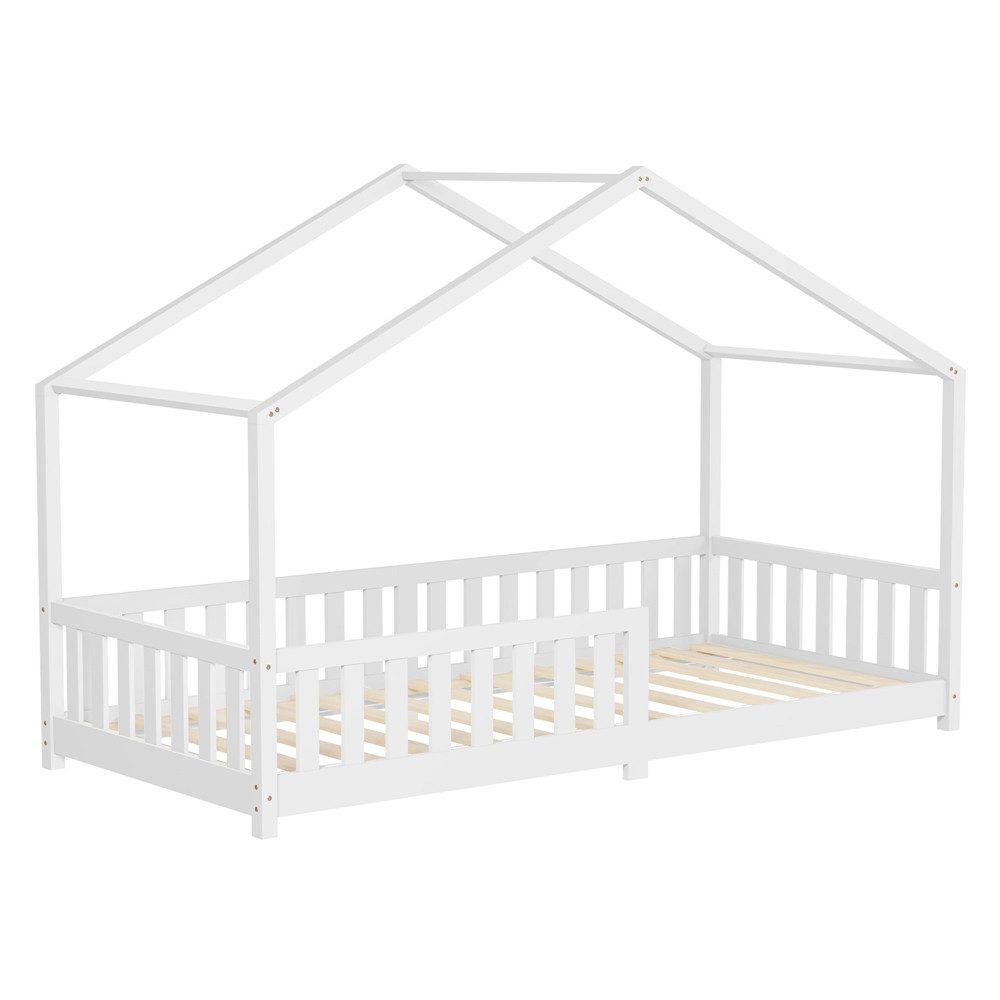 ML-DESIGN Spielbett Hausbett Kinderbett inkl. Lattenrost günstig online kaufen