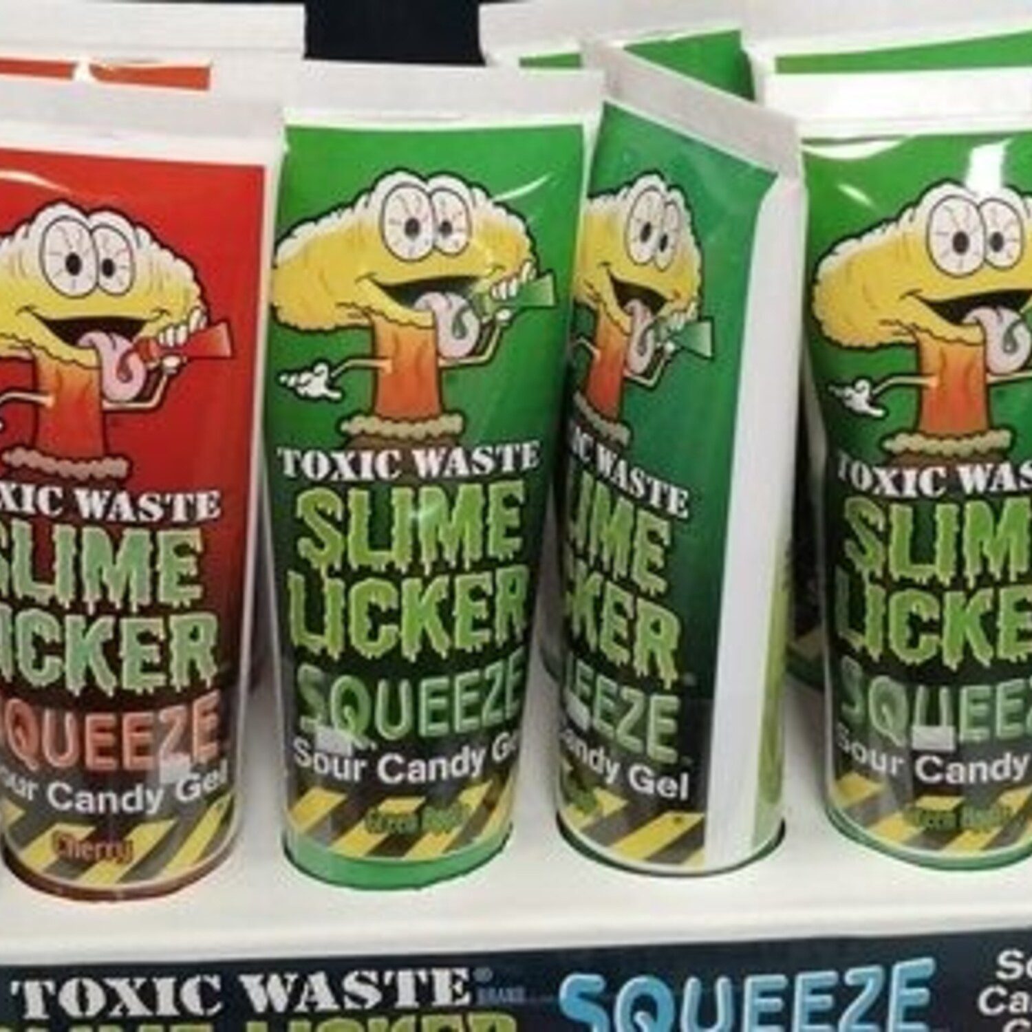 TOXIC WASTE Süßigkeit, 1 x 70 g, Slime Licker Squeeze