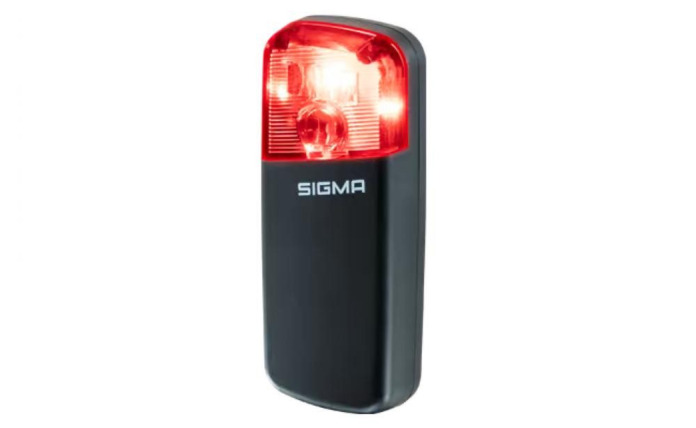 SIGMA Fahrradcomputer Sigma Licht RECO 80 LINK Radar-Rücklicht Schwarz - StVZO-zugelassen
