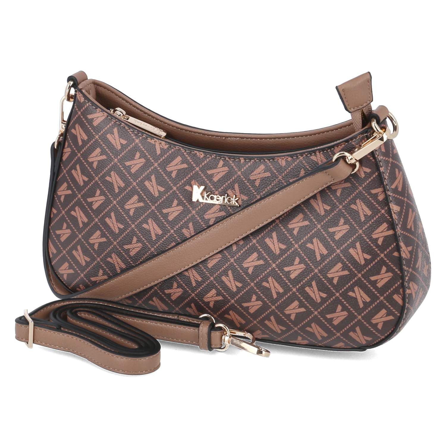Handtasche Kaerlek 1006084-300 Damen Umhängetaschen Synthetik brown