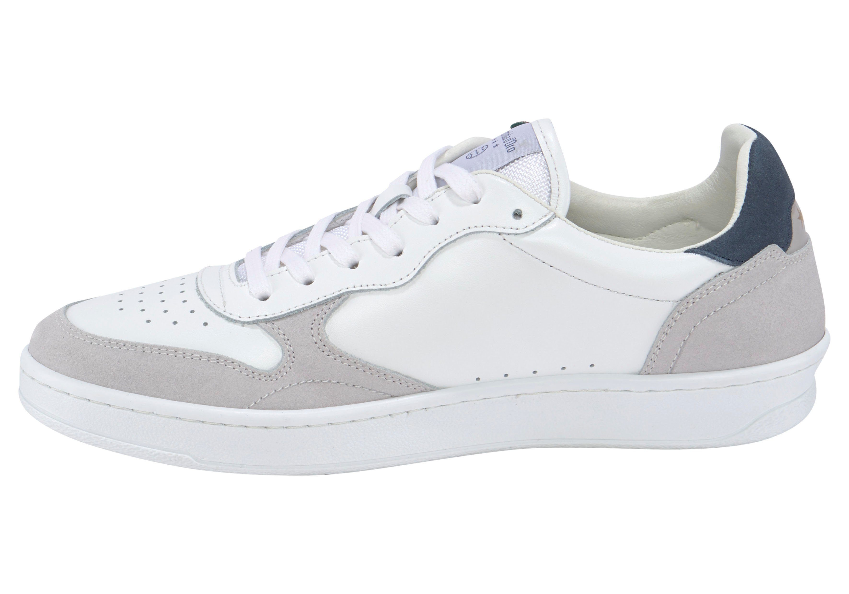 Sneaker white d´Oro LOW LIONI Look Pantofola Business UOMO Casual im