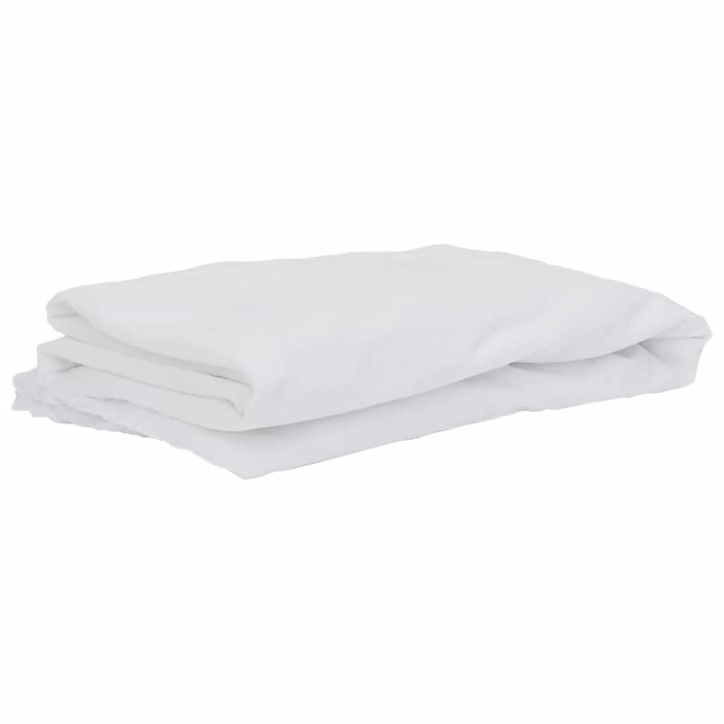 Matratzenschoner Matratzenschoner Weiß 200x220 cm Wasserdicht vidaXL
