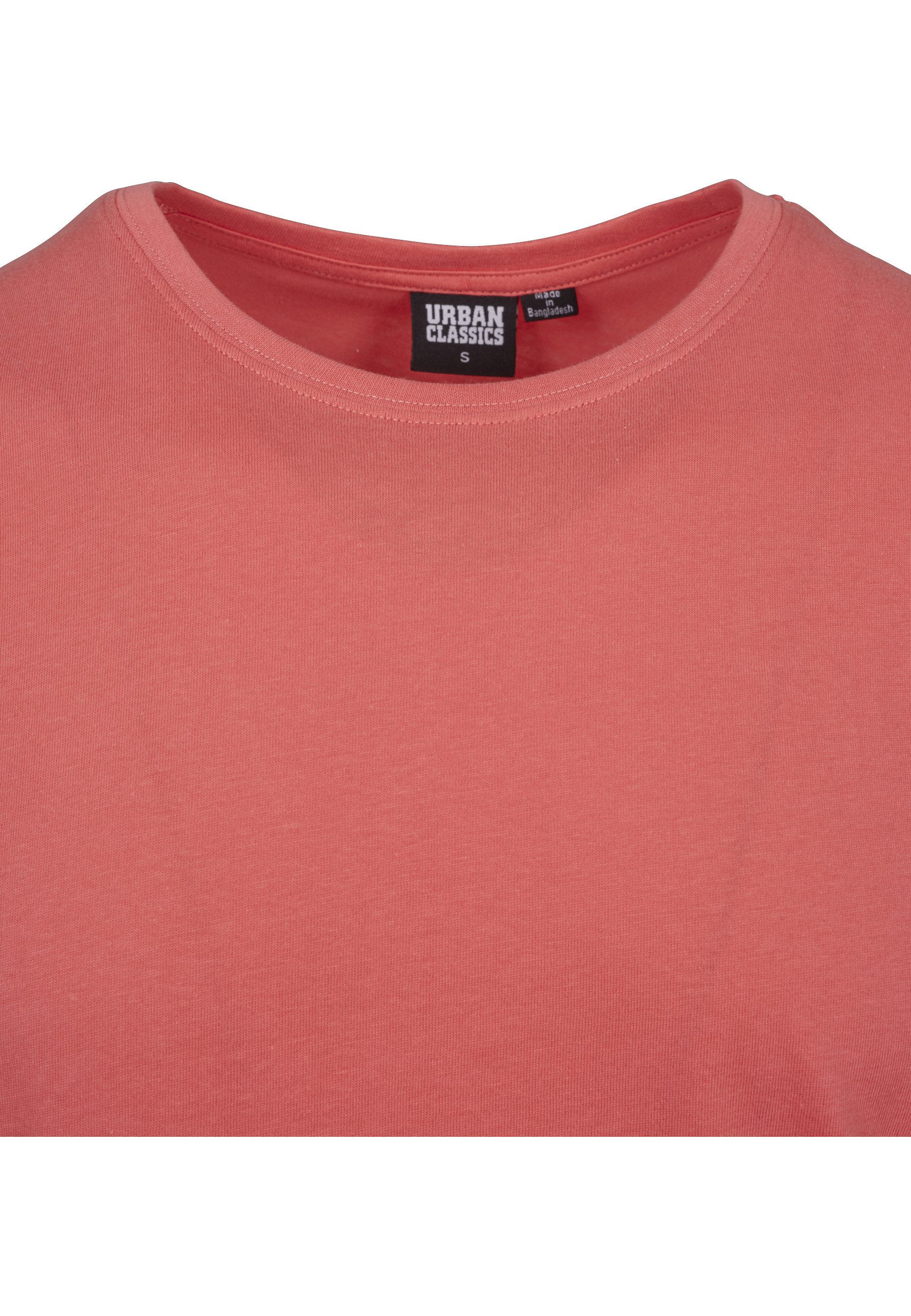 URBAN CLASSICS Kurzarmshirt Urban Classics Herren Shaped Long Tee (1-tlg)