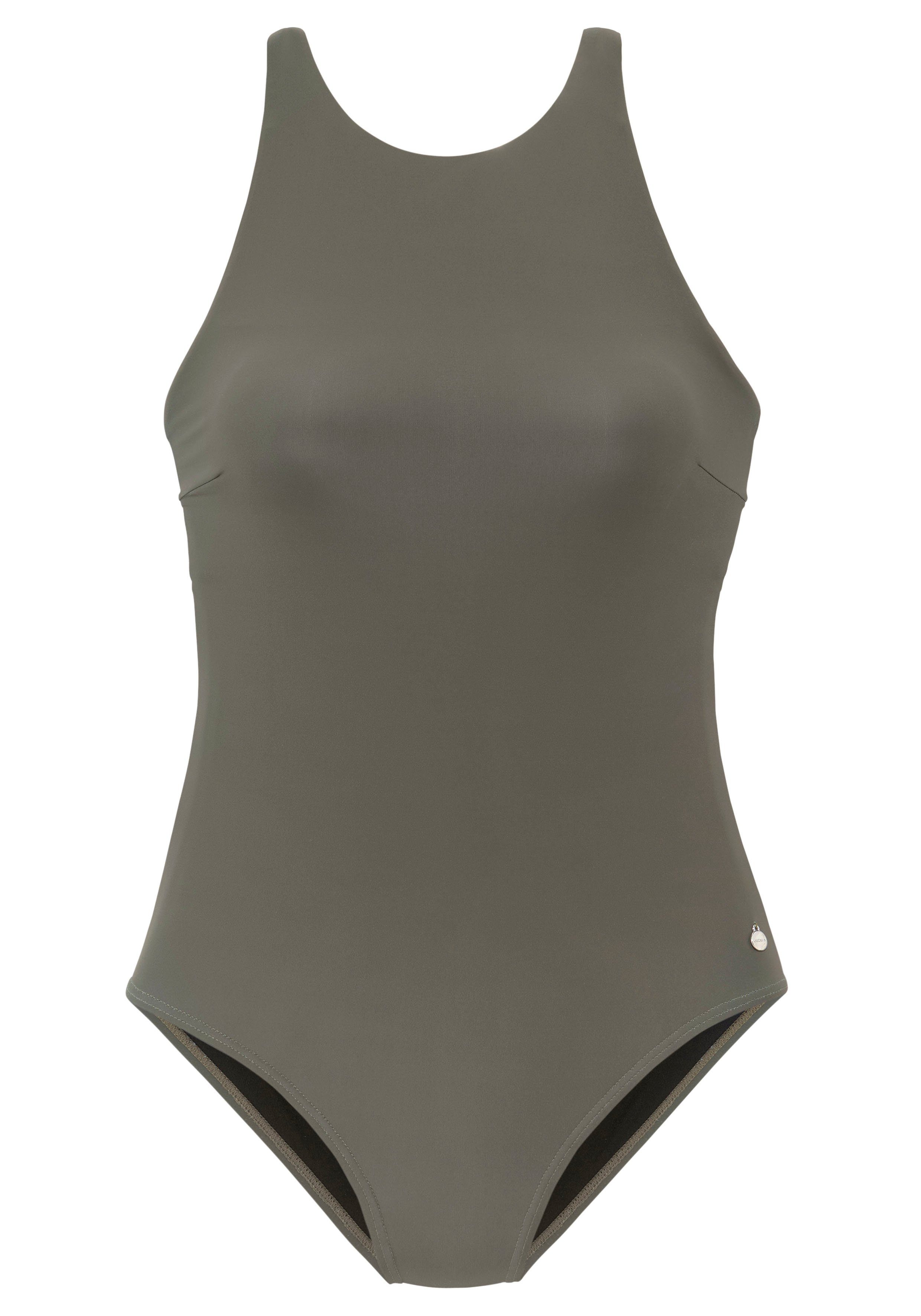 LASCANA Badeanzug mit Schleifendetail im Rücken günstig online kaufen