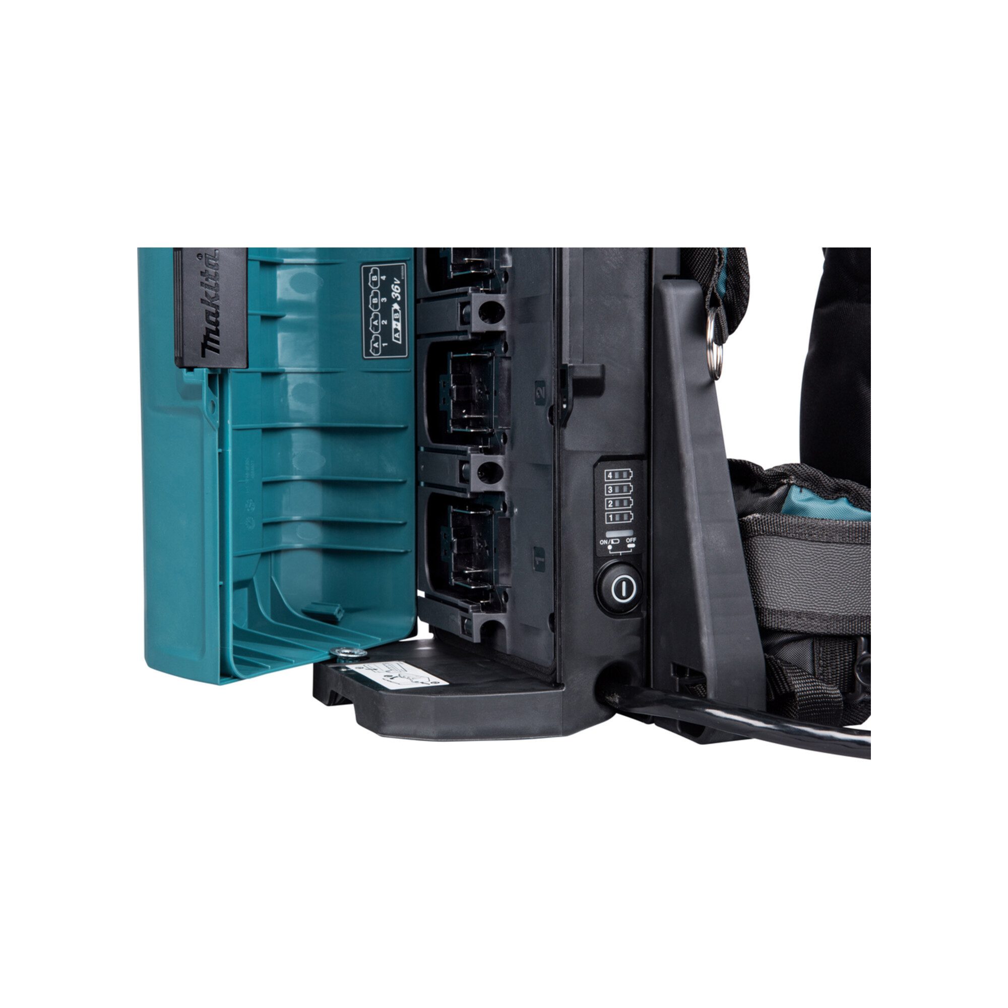 Makita Makita Rückentragbare Akku-Bank PDC01 4x18V Akkupacks