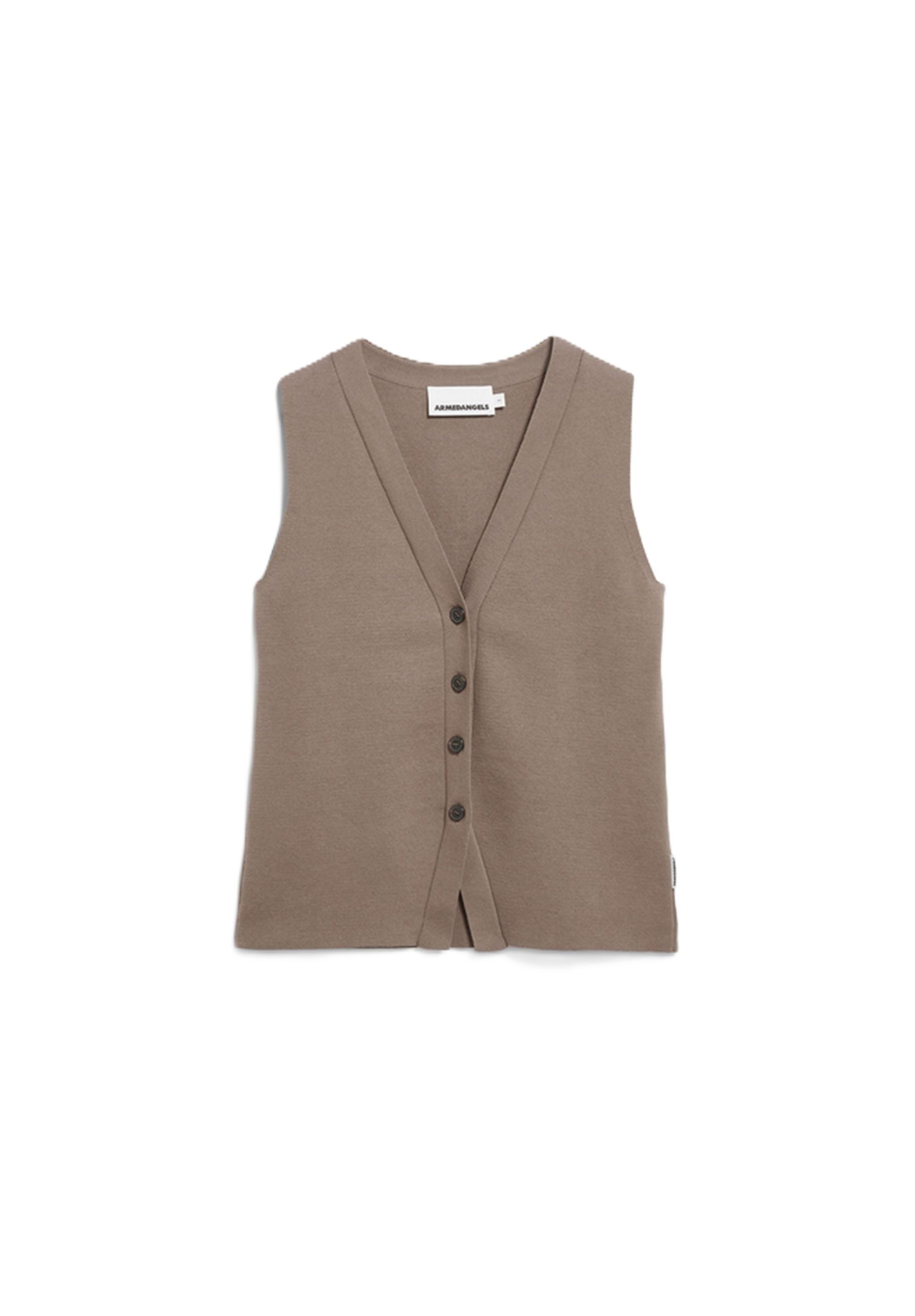 Armedangels Strickweste COMPACT BUTTONED KNIT VEST