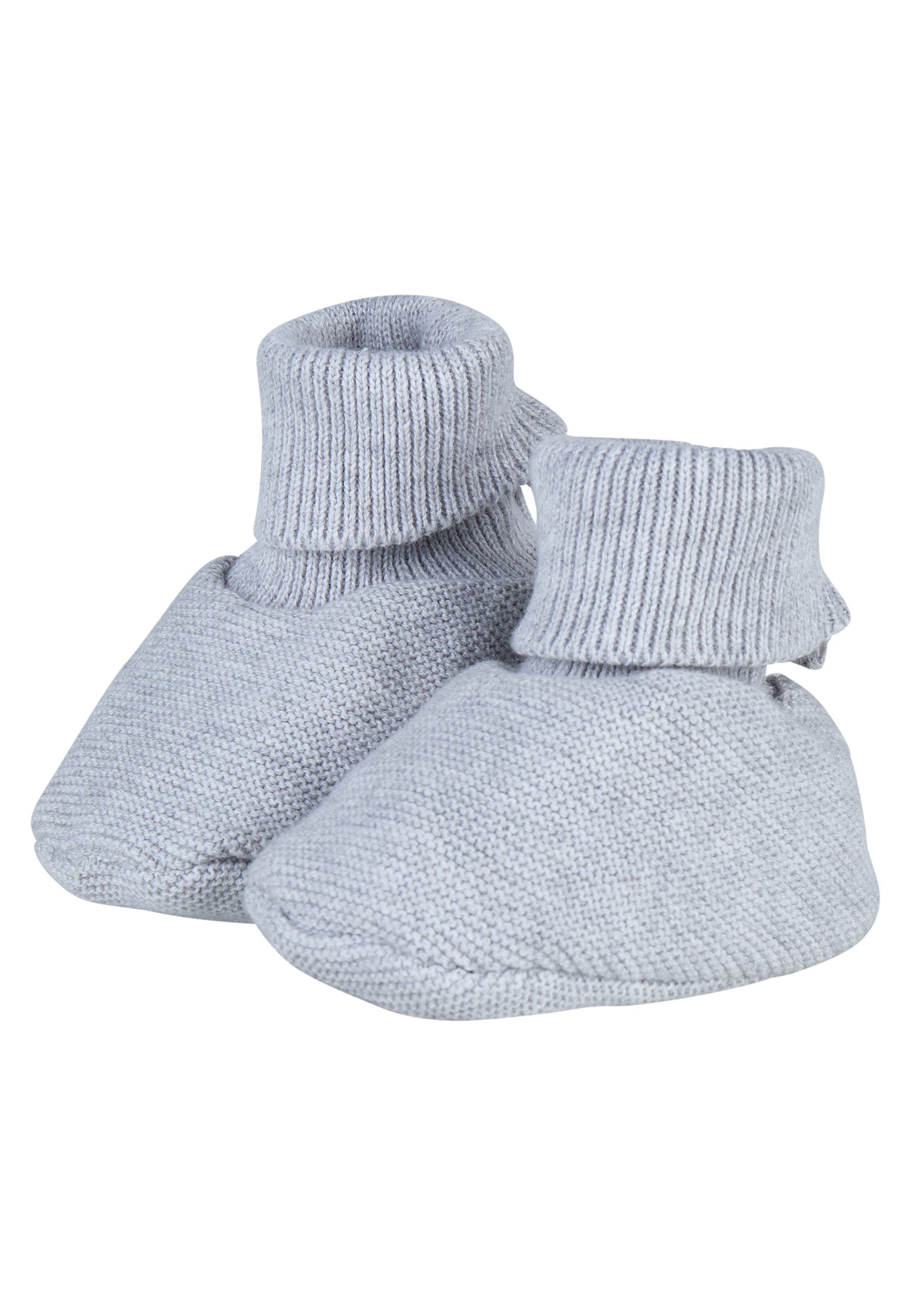 Sterntaler® GOTS Strickschuh Hausschuh (1-tlg) mit eingestricktem Motiv Stern in der Fußsohle