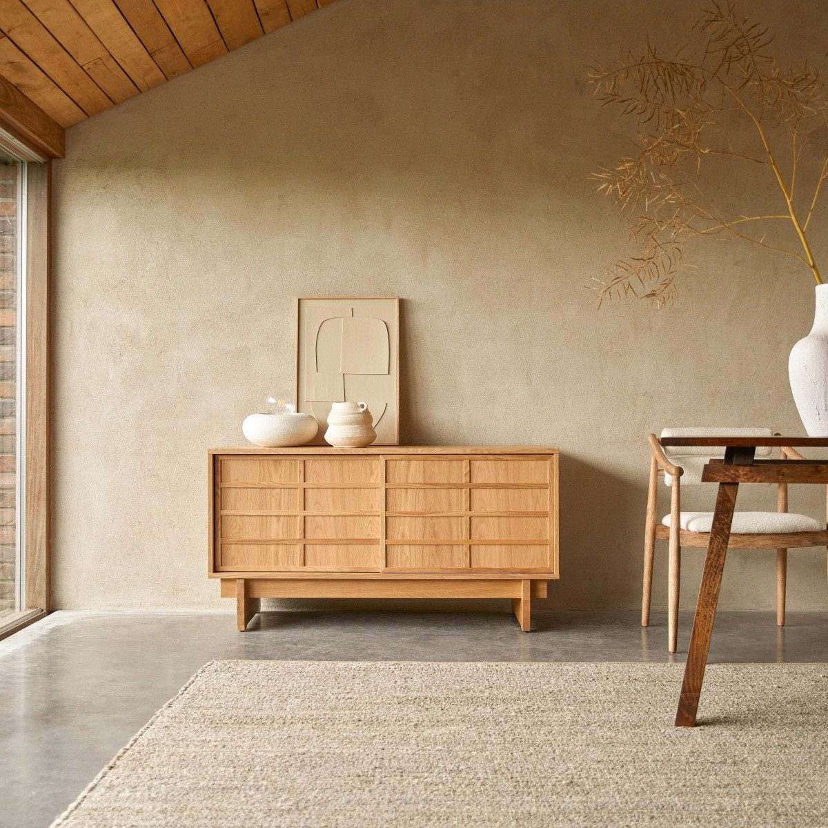 Tikamoon Sideboard Sideboard Miu aus Eiche 135