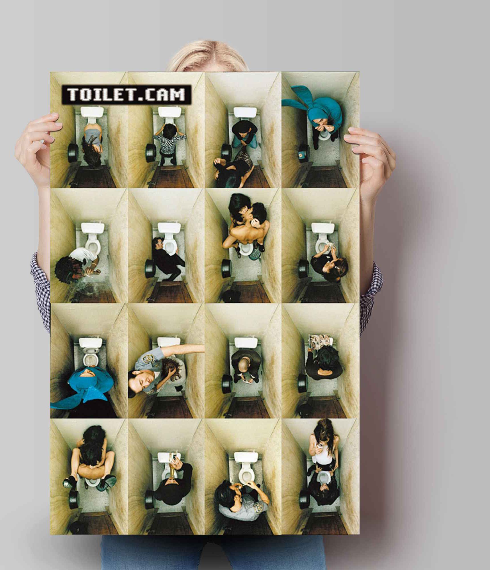 Reinders! Poster Poster Toilet.Cam 2 family, Schriftzug (1 St) günstig online kaufen