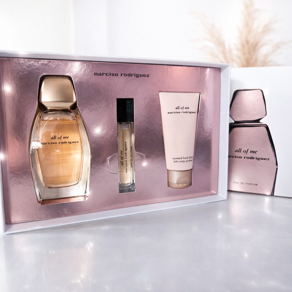 narciso rodriguez Eau de Parfum All Of Me Set 90ml EDP + 10ml + Bodylotion 50ml NEU OVP Damen