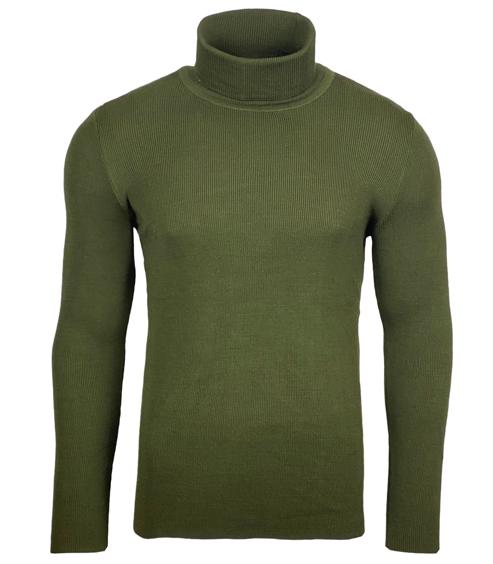 Baxboy Strickpullover BAXBOY Herren Feinstrick Rollkragen Pullover Slim fit günstig online kaufen