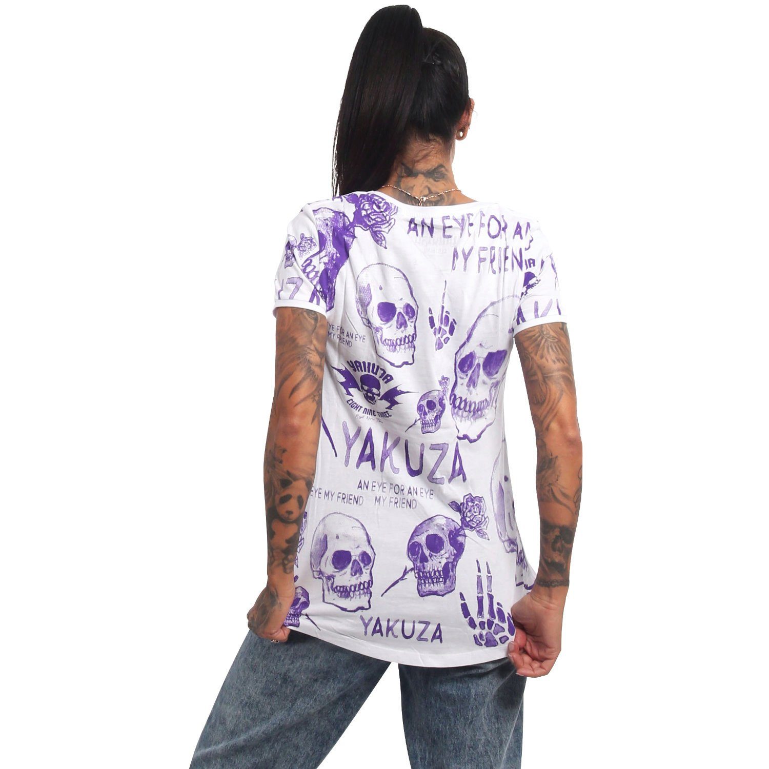YAKUZA V-Shirt Eye Allover