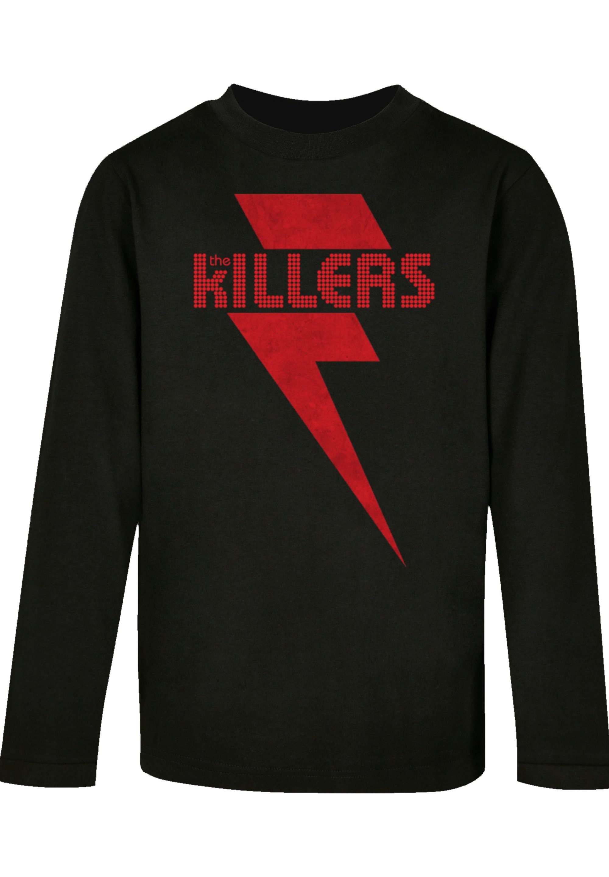 Killers Ärmelbündchen bequemen T-Shirt F4NT4STIC Schnitt Print, The mit Red Bolt Lockerer