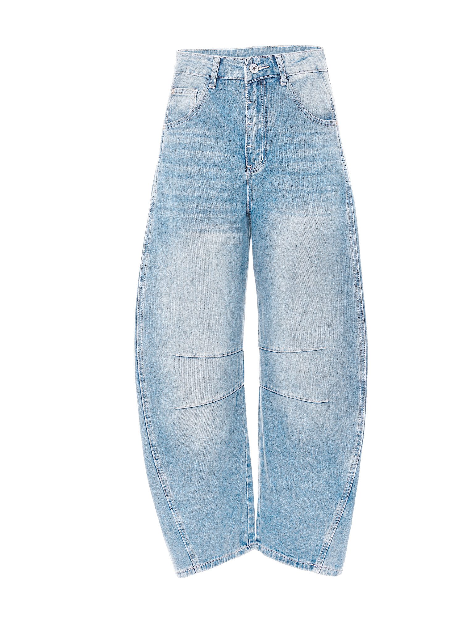 Imily Bela Boyfriend-Jeans Damen Weit geschnittene Knöchelhose (Packung, 1- günstig online kaufen