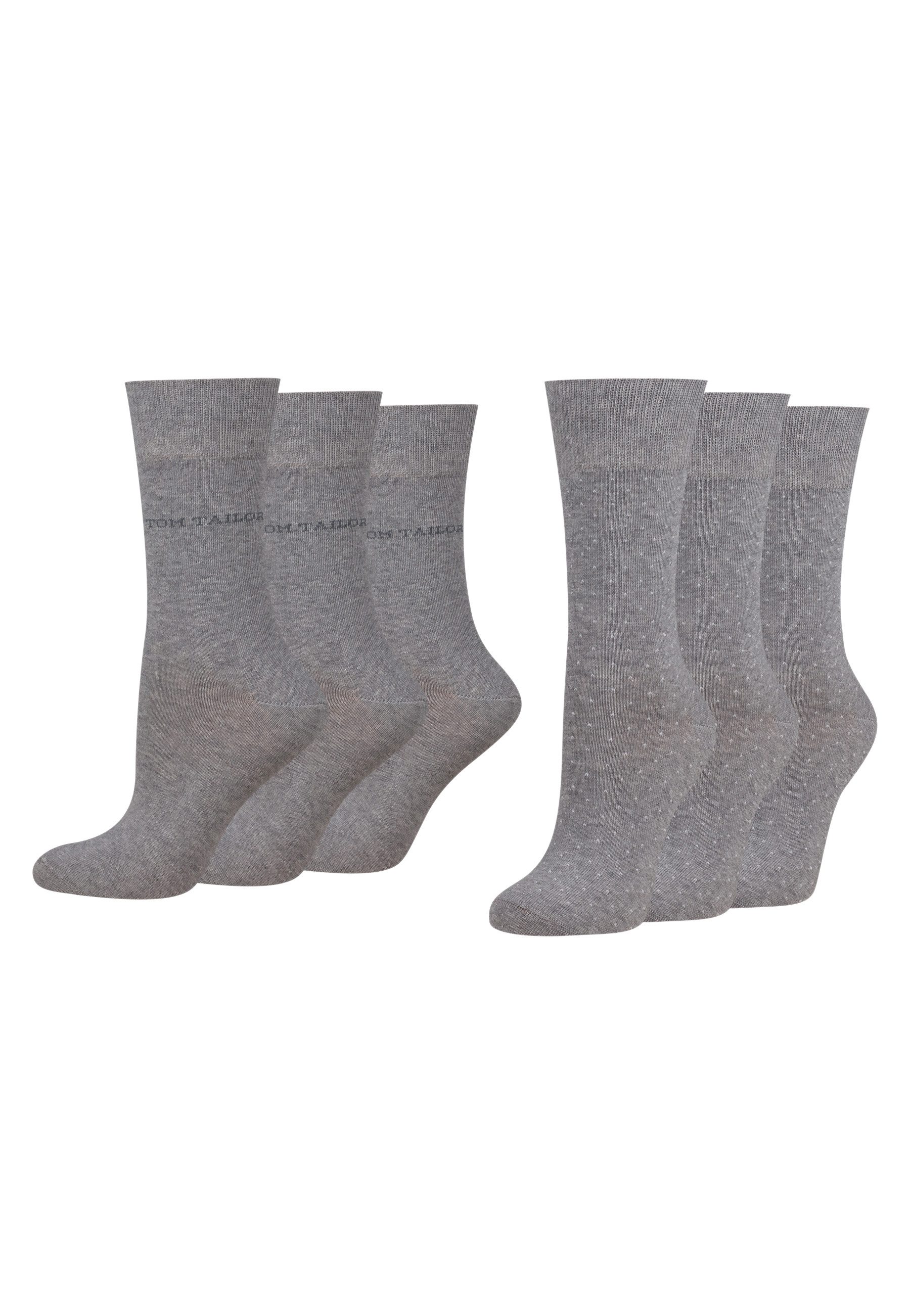 Socken TOM TAILOR Damensocken 6er Pack Basic