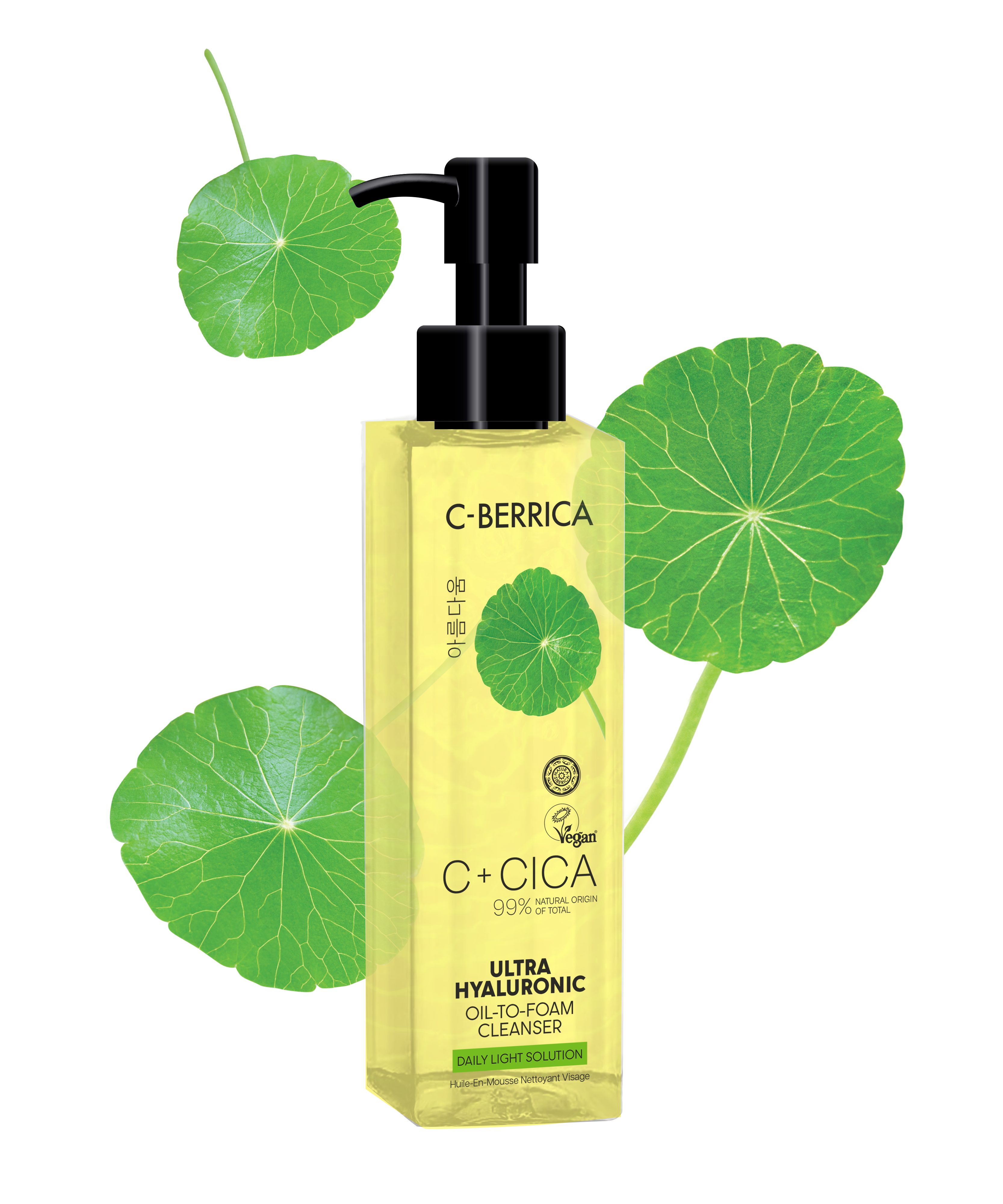 Natura Siberica Gesichtsreinigungsgel CICA C-BERRICA. Ultra Hyaluronic OIL-TO-FOAM CLEANSER