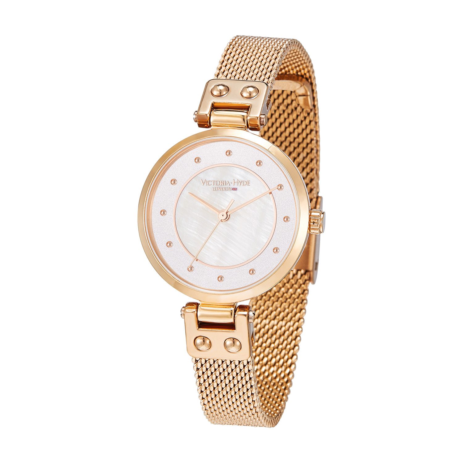 Victoria Hyde Quarzuhr Quarzuhr Princess Charlotte Damen-Uhren Analog Quarz, Armbanduhr Lederarmband, (1-tlg., Kein Set)