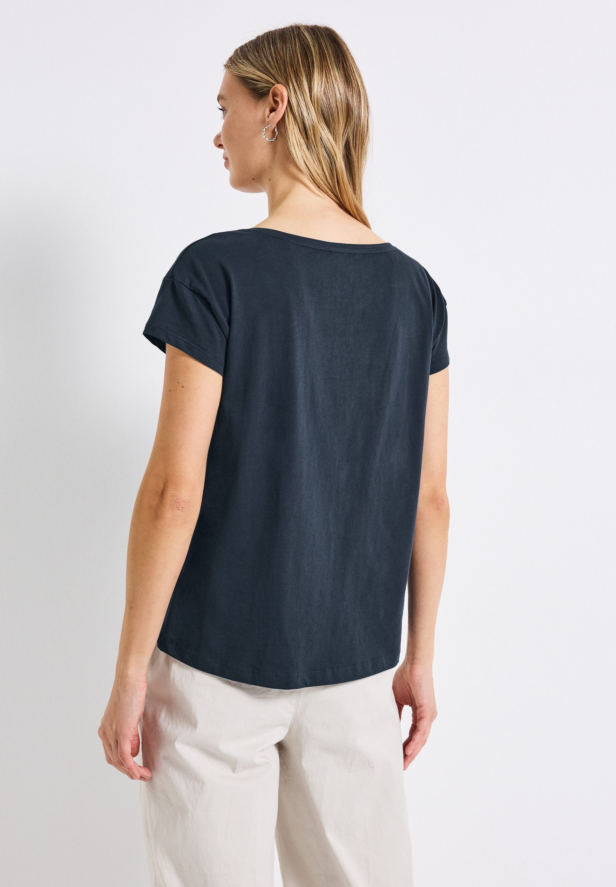STREET ONE T-Shirt, aus reiner Baumwolle günstig online kaufen