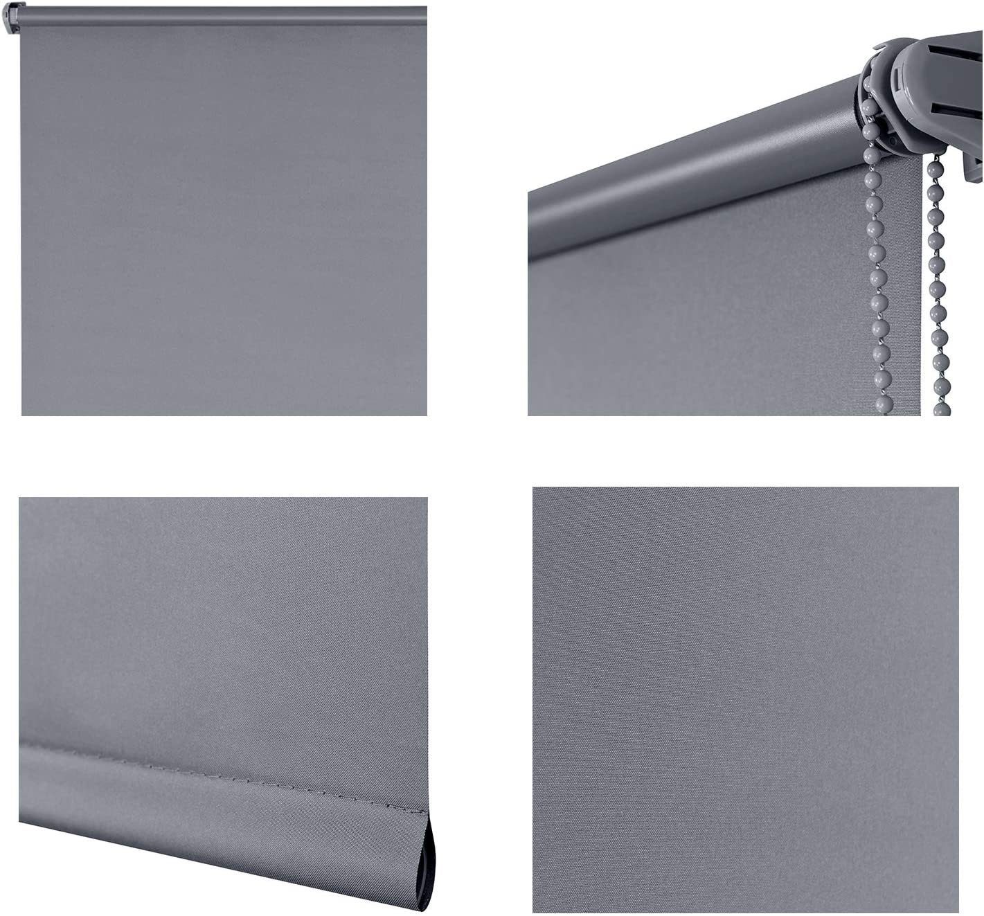 Verdunklungsrollo, EUGAD, Klemmträgersystem, Klemmfix, Sonnen-, Sicht-Schut günstig online kaufen