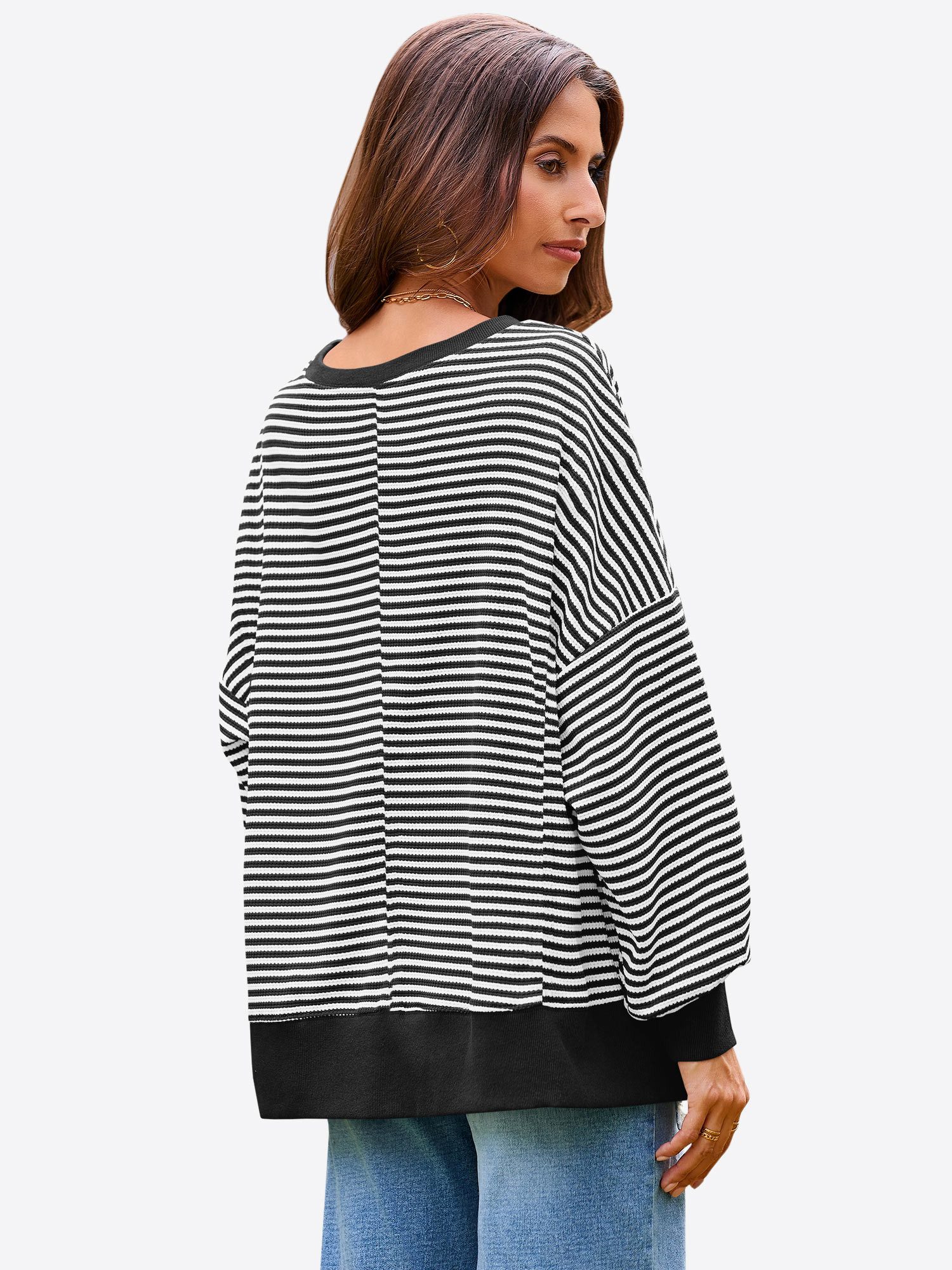 Imily Bela Sweatshirt Damen Oversize-Pullover (Packung, 1-tlg., 1per-Pack) günstig online kaufen