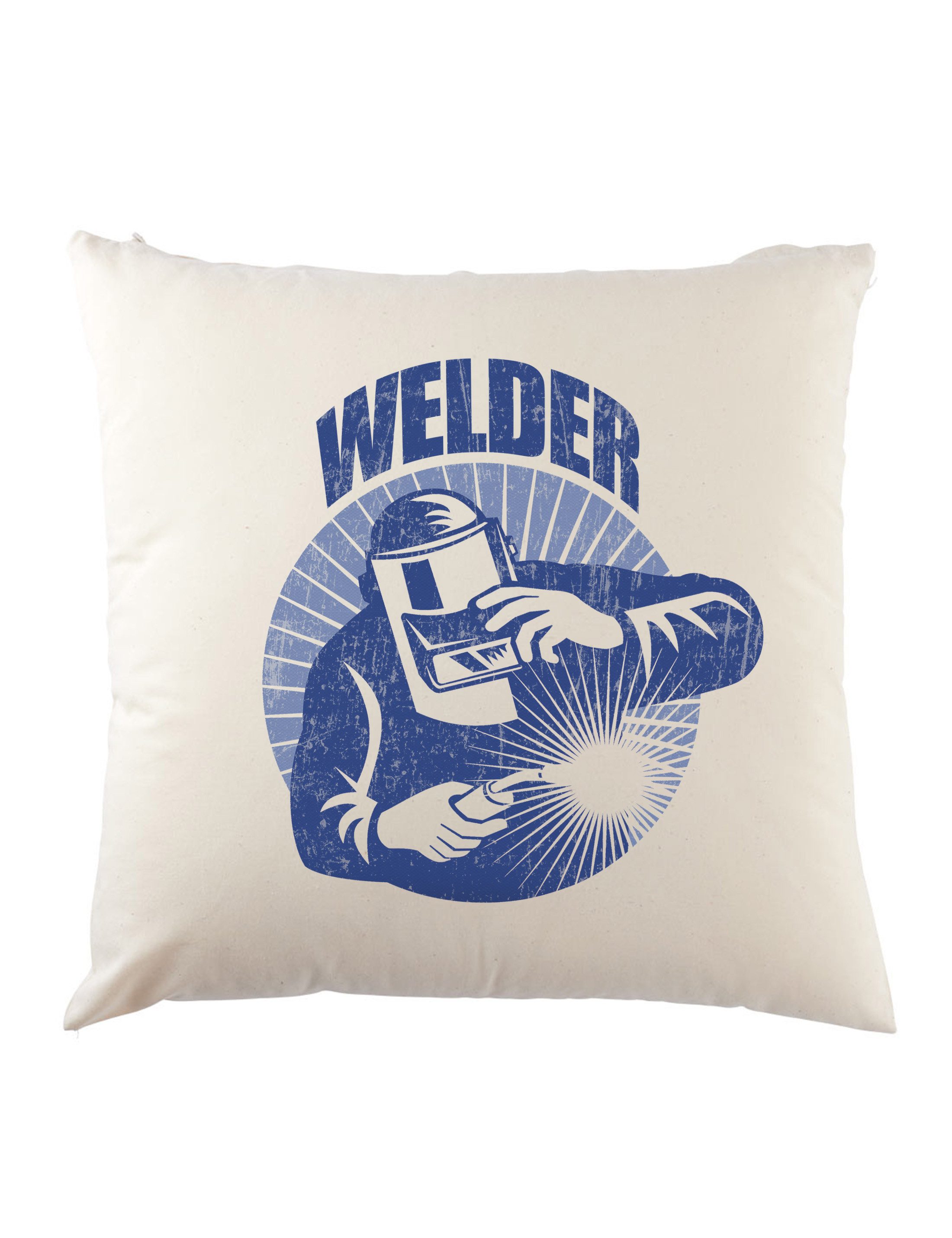 Urban Backwoods Dekokissen Welder I Dekokissen Welding Schweißer Schweißer Schlosser Locksmith, Metallbau Schlosserei Schmied Metallarbeiter