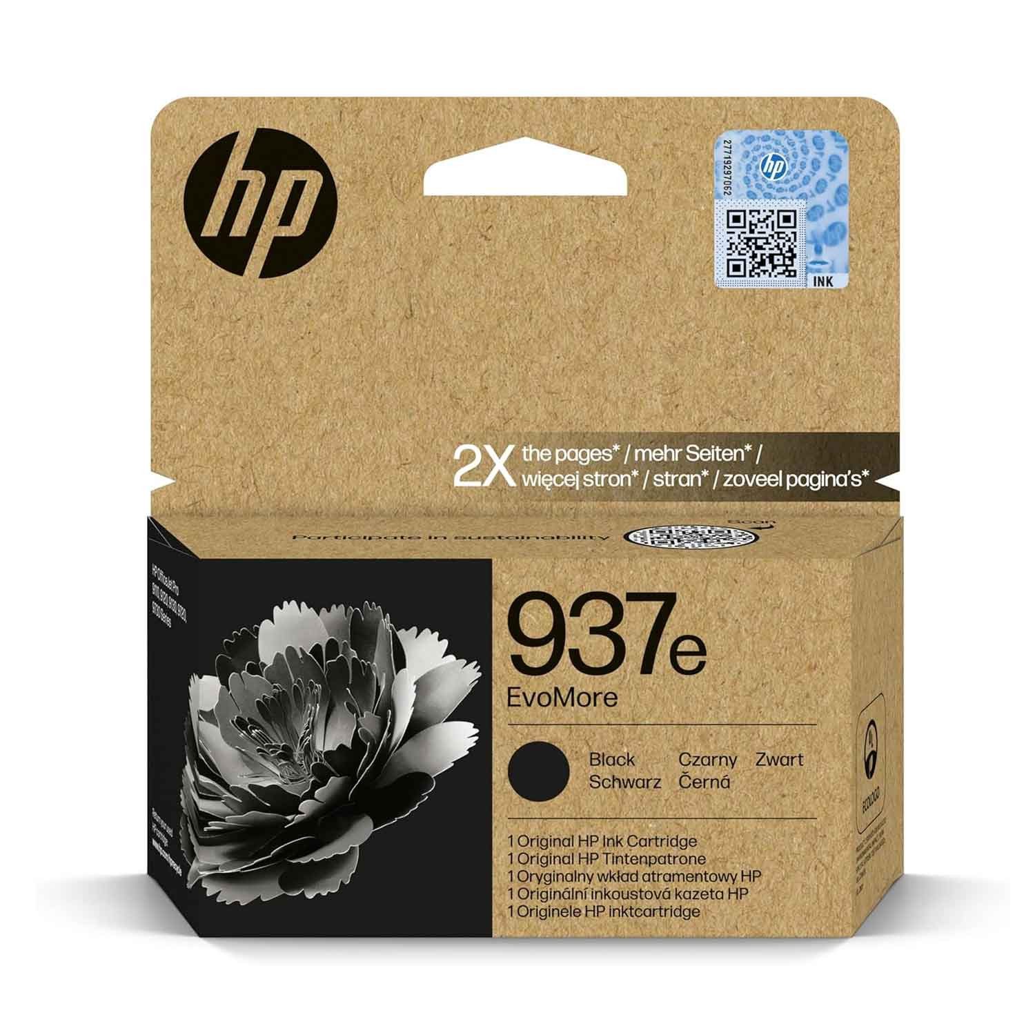 HP 937E Tintenpatrone schwarz Tintenpatrone