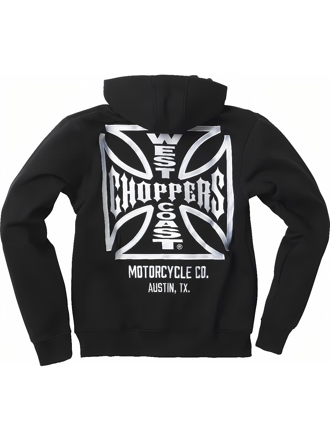 West Coast Choppers Kapuzenpullover Og Atx Zip Hoody Black