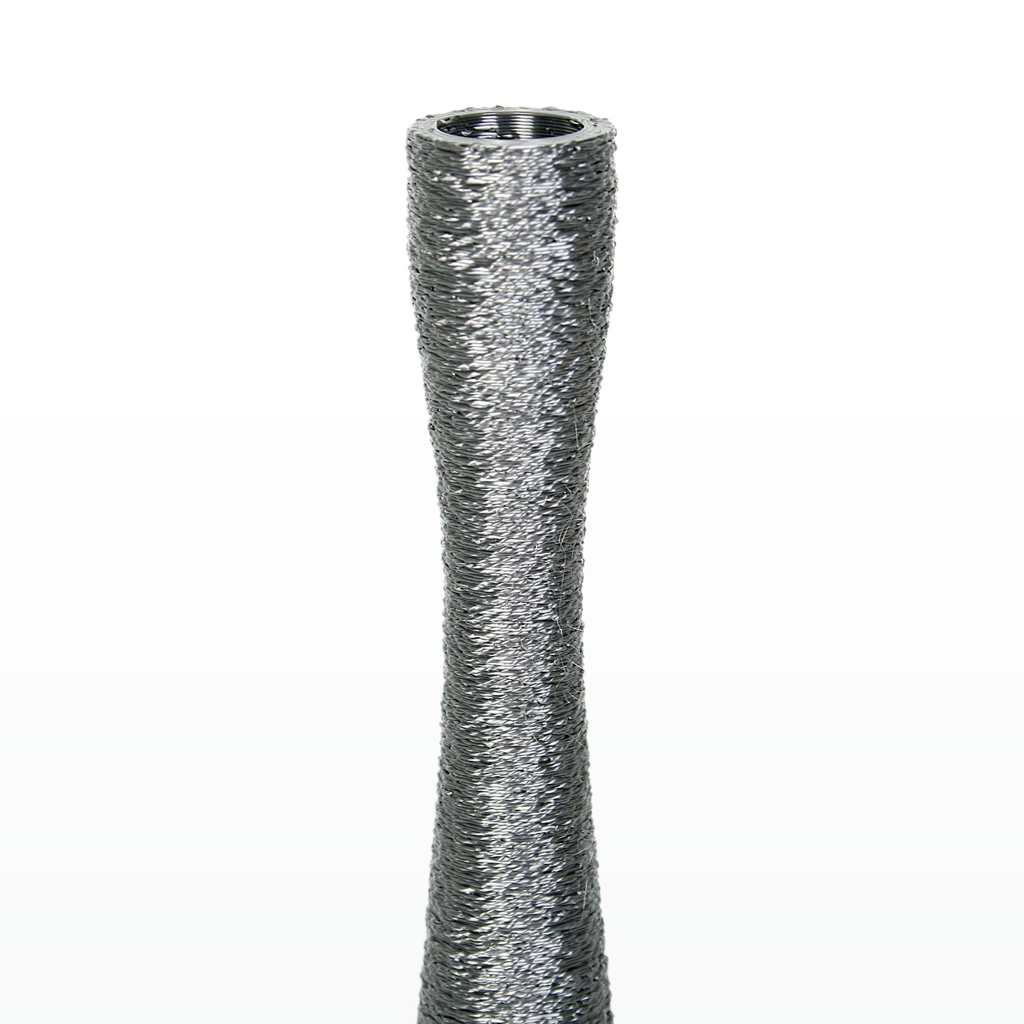 wasserdicht nachwachsenden Silver Bio-Kunststoff, Feder – aus Dekorative Designer & Rohstoffen; bruchsicher Dekovase Kreative Blumenvase Old Vase aus