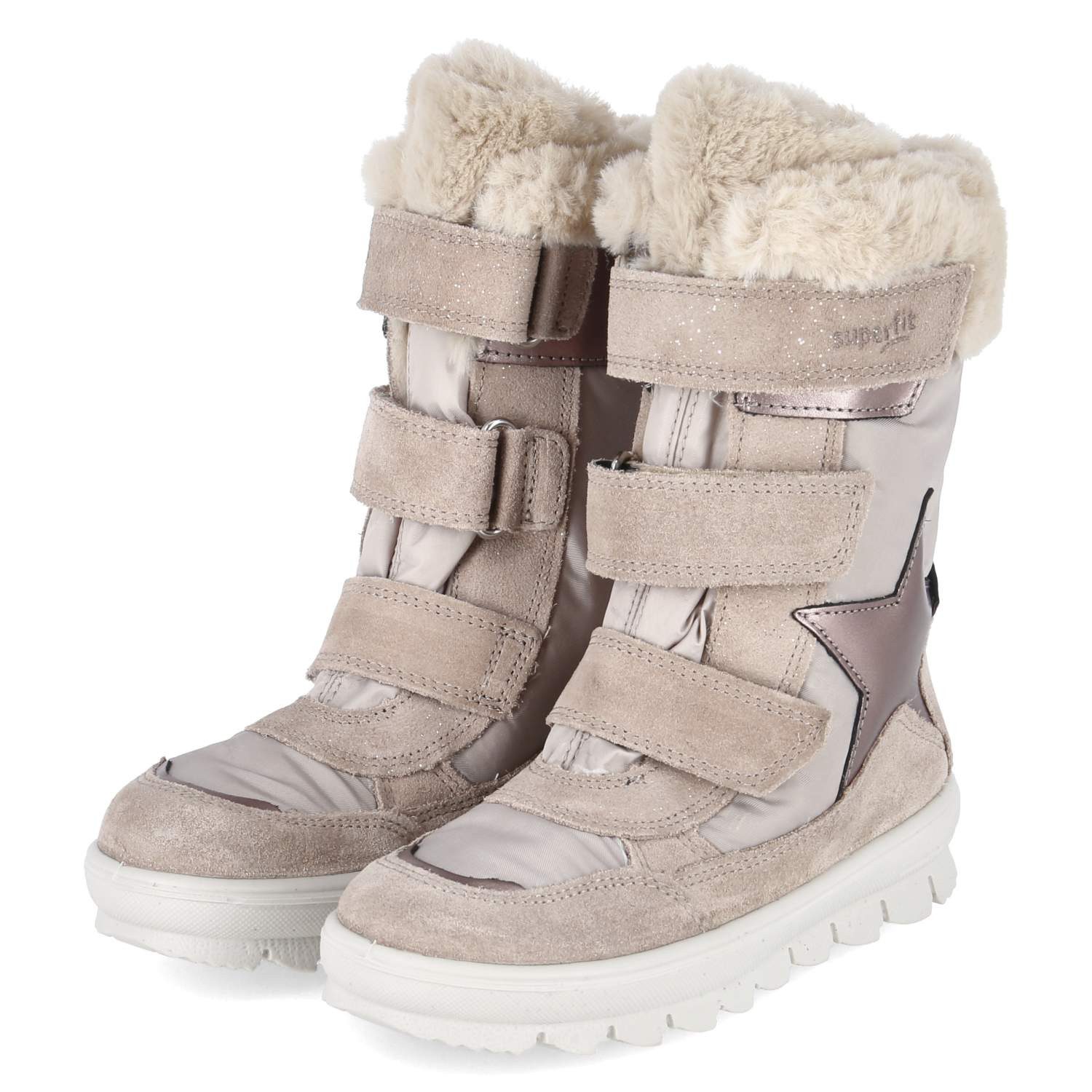 Superfit Superfit 1-000226-4000 Unisex Textil & Synthetik beige Winterstiefel