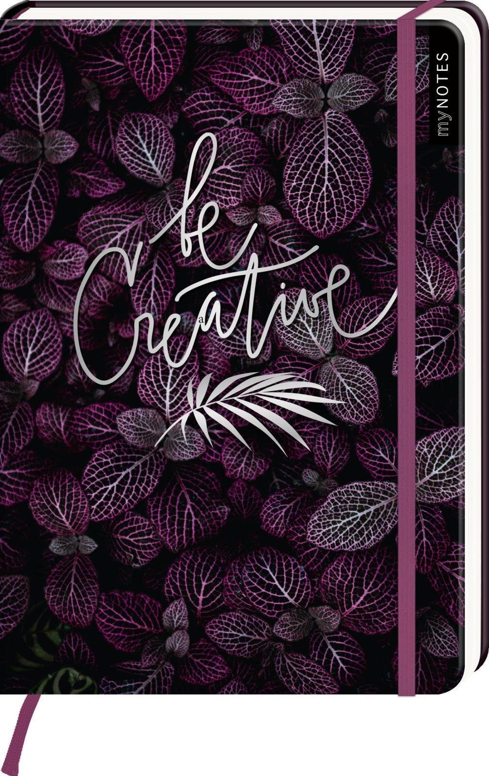 Ars Edition Notizbuch myNOTES Notizbuch A5: Be creative