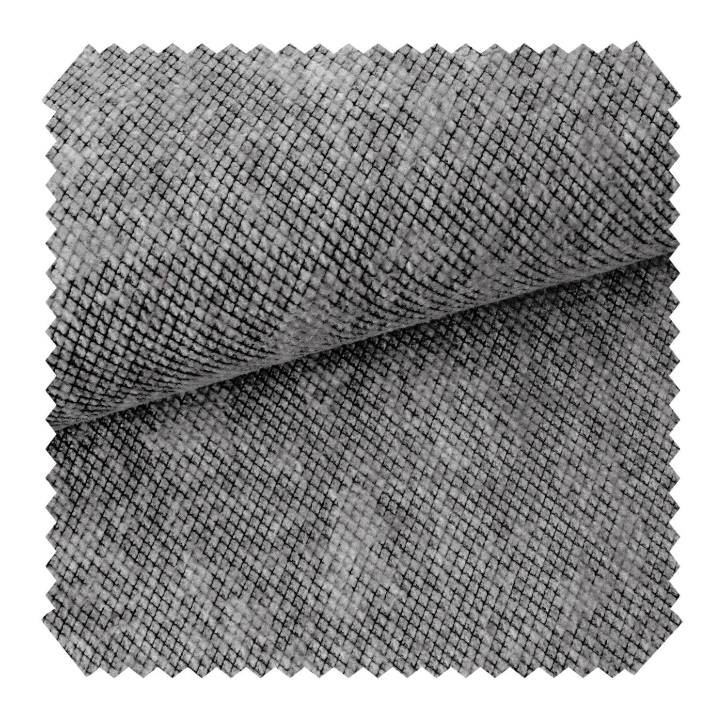 novely® Stoff WESSELN - Extravaganter Möbelstoff mit Netz-Muster, Strapazierfähig, Kuschelweich, Meterware, 1lfm