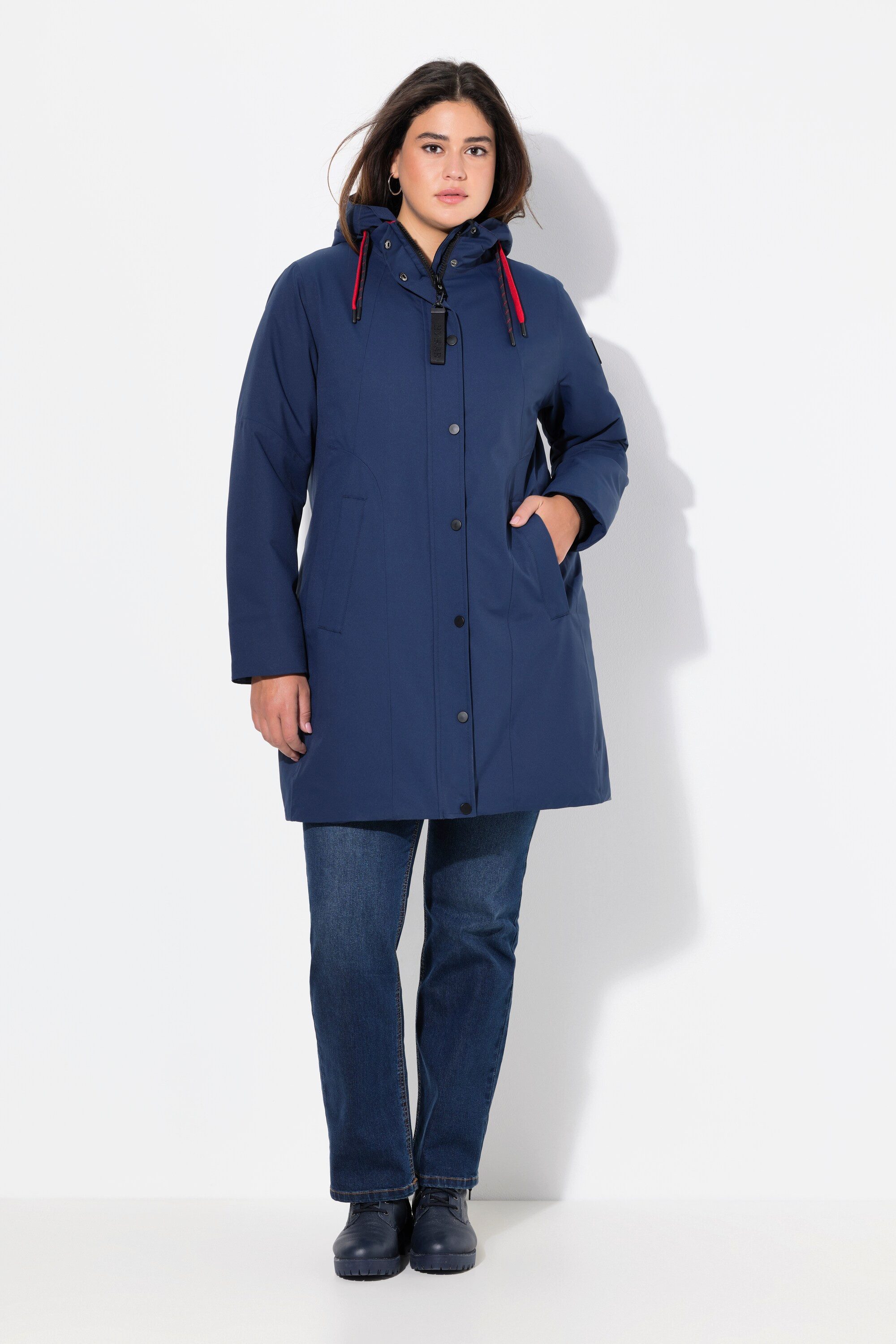 Ulla Popken Wintermantel HYPRAR Funktionsjacke wasserabweisend günstig online kaufen