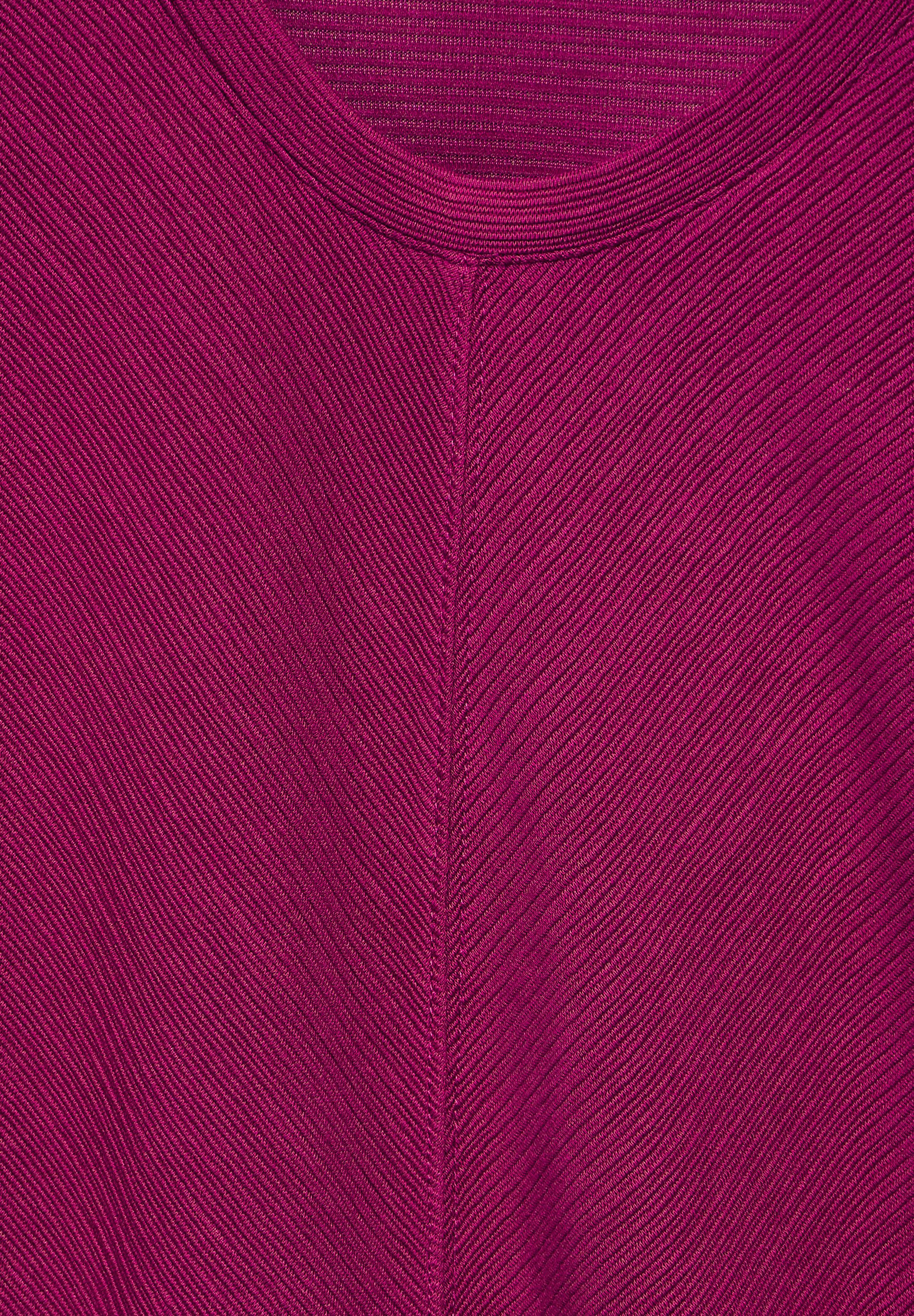 CECIL Langarmshirt mit Streifen-Struktur