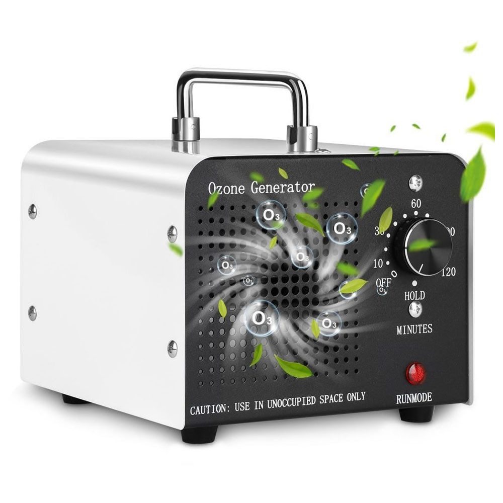 JOYOLEDER Luftreiniger Ozongenerator 60000mg/h Ozongerät, für 400 m²