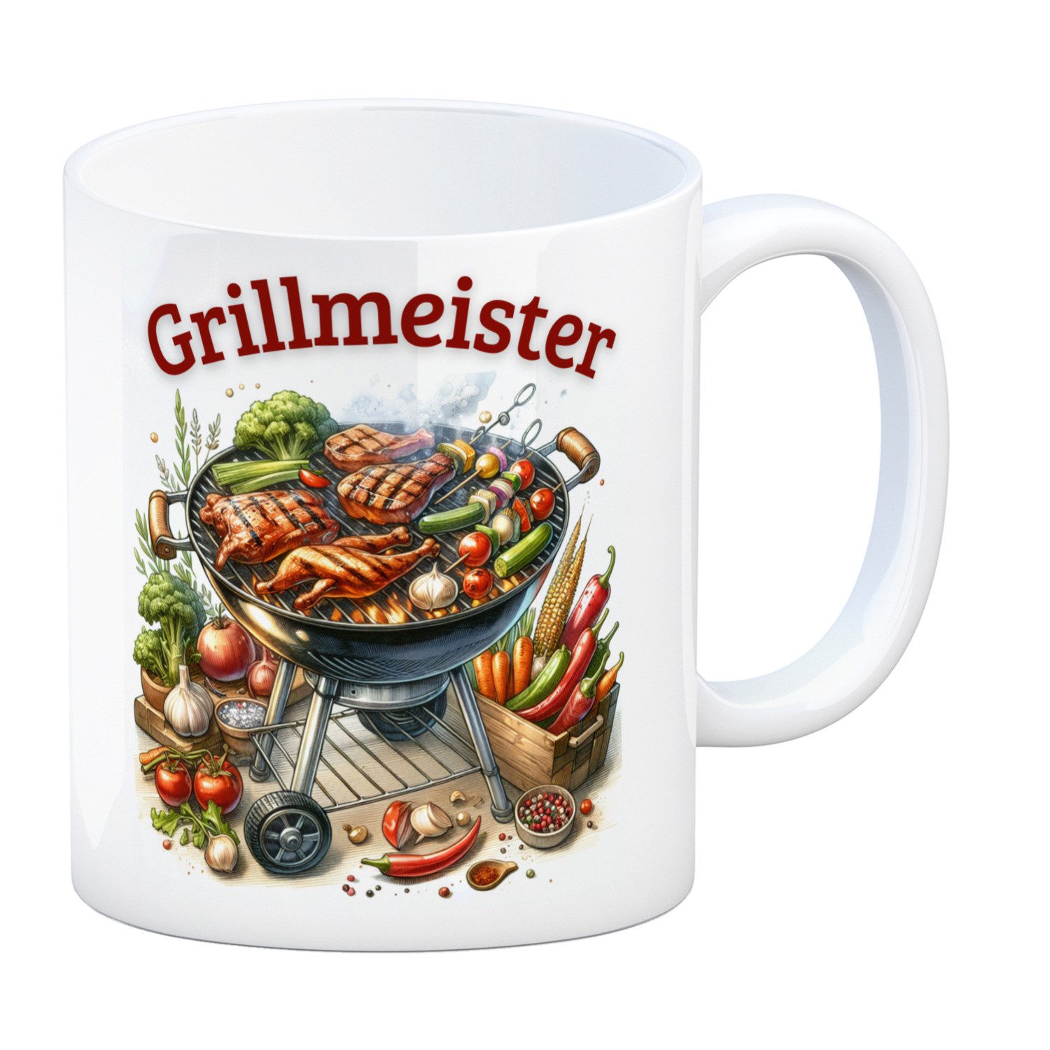 speecheese Tasse Grillmeister Kaffeebecher