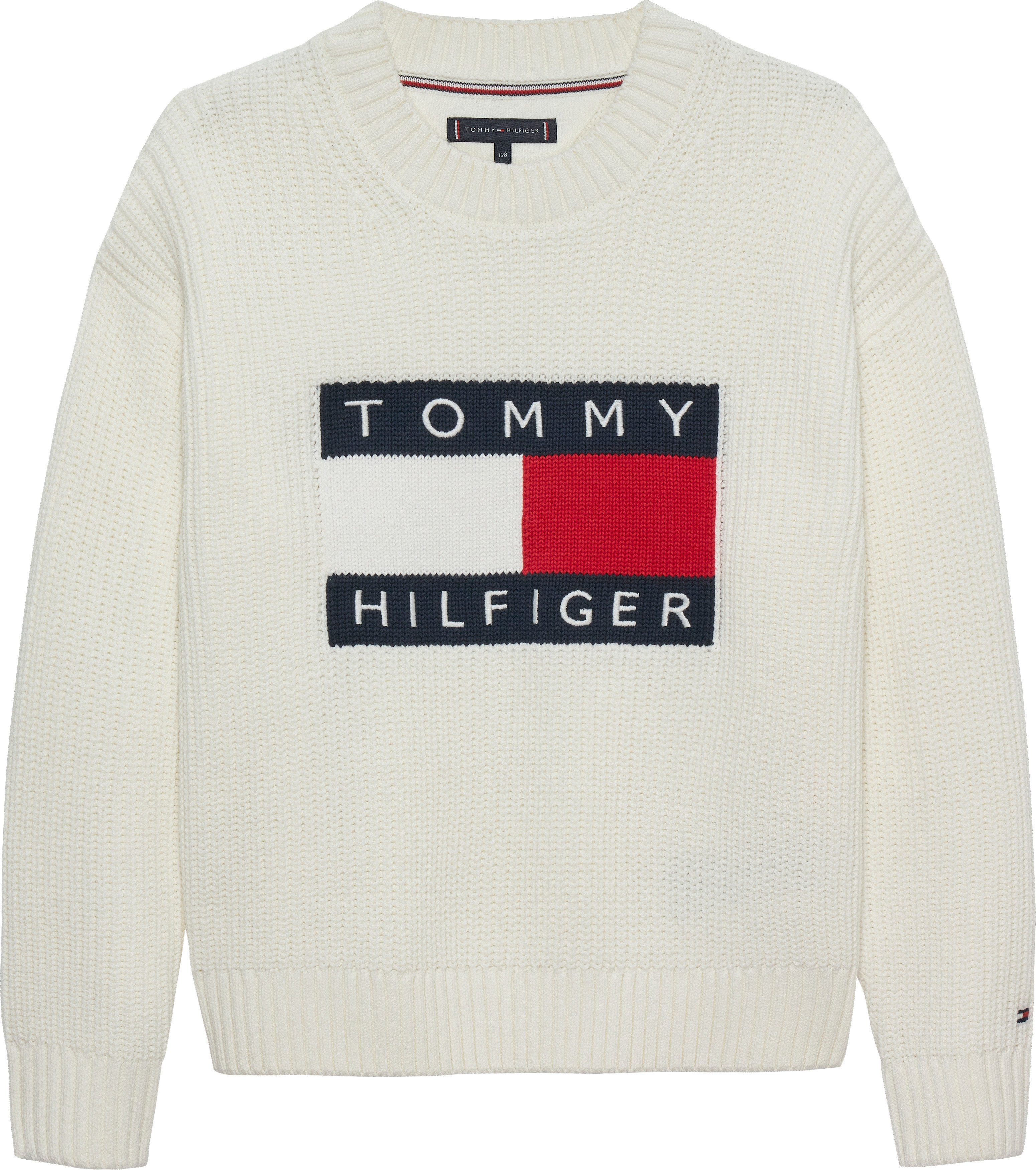 Tommy Hilfiger Strickpullover Regular fit, für Kinder bis 16 Jahre