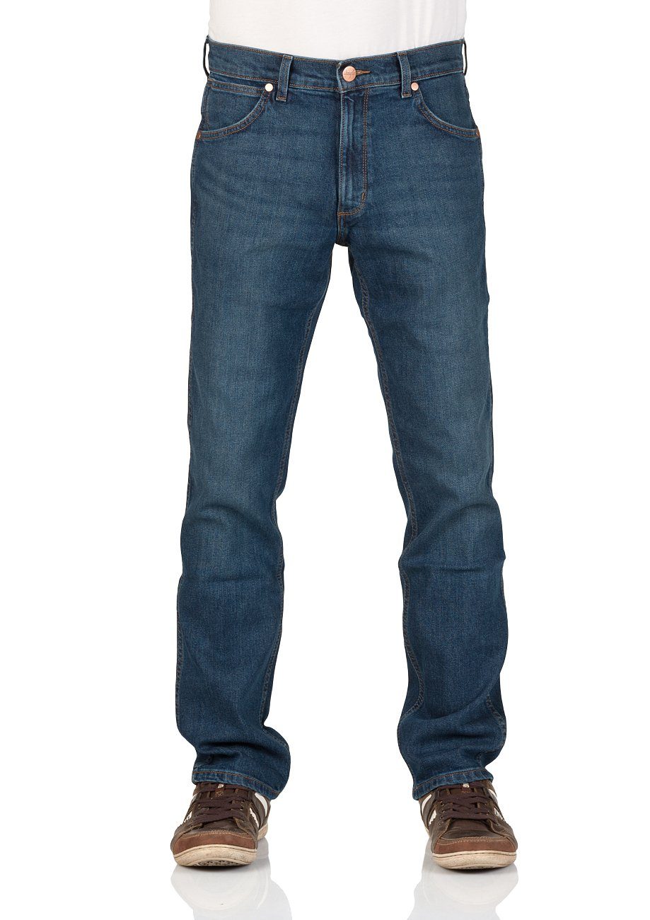 Wrangler Straight-Jeans mit Greensboro Stretch