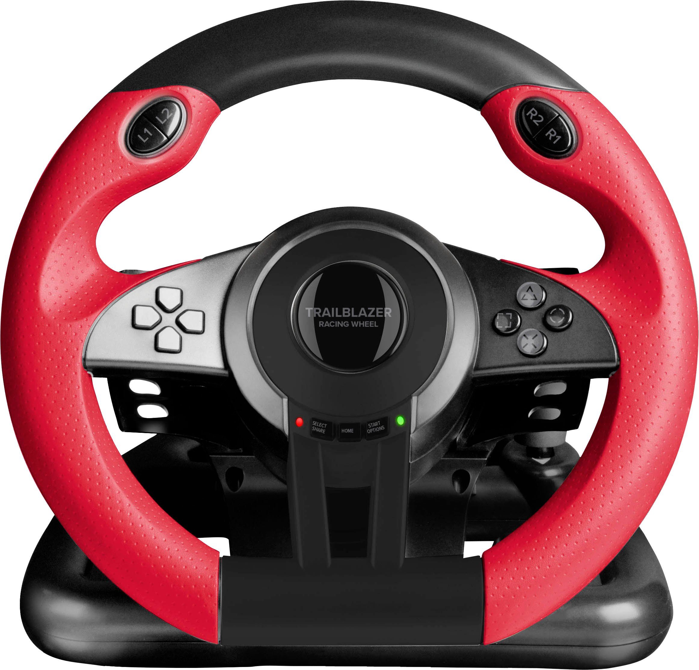 Speedlink TRAILBLAZER Racing Gaming-Lenkrad (für PC/PS4/PS3/Xbox Series X/S/ One/Switch/OLED), Gaming-Lenkrad für PlayStation® 3, 4 und PC
