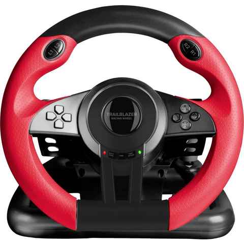 Speedlink TRAILBLAZER Racing Gaming-Lenkrad (für PC/PS4/PS3/Xbox Series X/S/One/Switch/OLED)