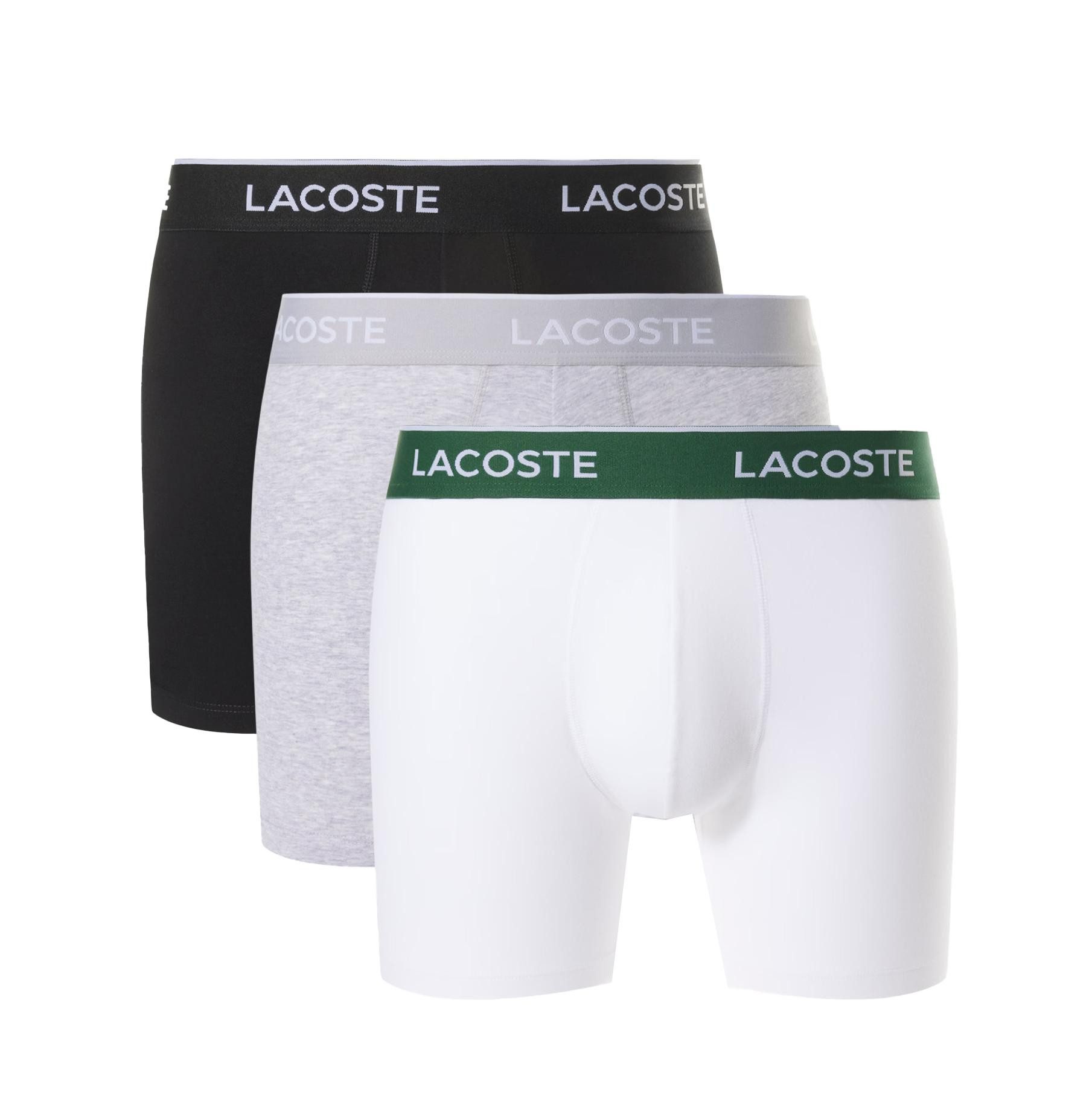 Lacoste Boxershorts Lacoste 3er Boxershorts Long