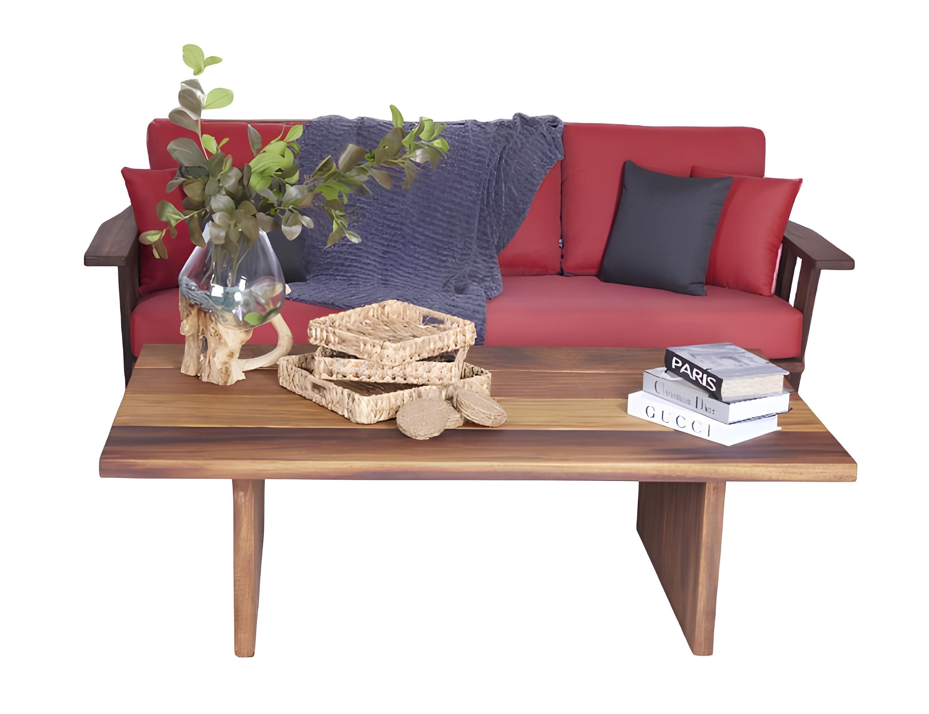 JVmoebel Gartenlounge-Set Luxuriöse Gartenmöbel Set Dreisitzer Sofa Couch Terrassenmöbel, (2-tlg., 2tlg Gartenmöbel Set (Sofa 3 Sitzer + Couchtisch), Made in Europa