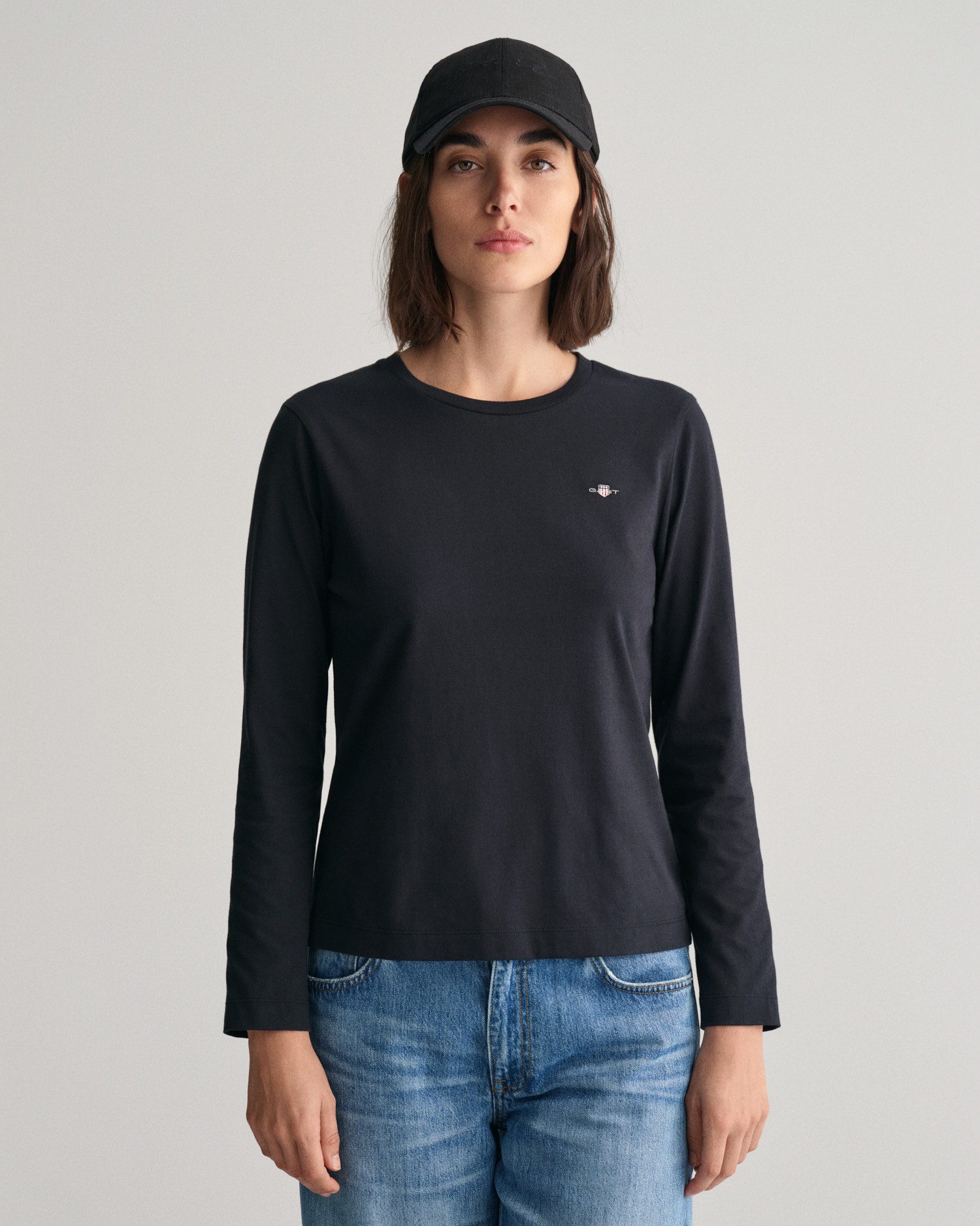 Gant Langarmshirt REG SHIELD LS T-SHIRT günstig online kaufen