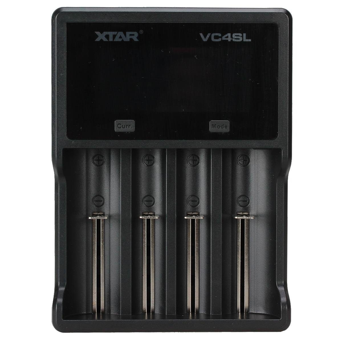 XTAR VC4SL QC3.0 Ladegerät für Li-Ion & NiMh Akkus Batterie-Ladegerät