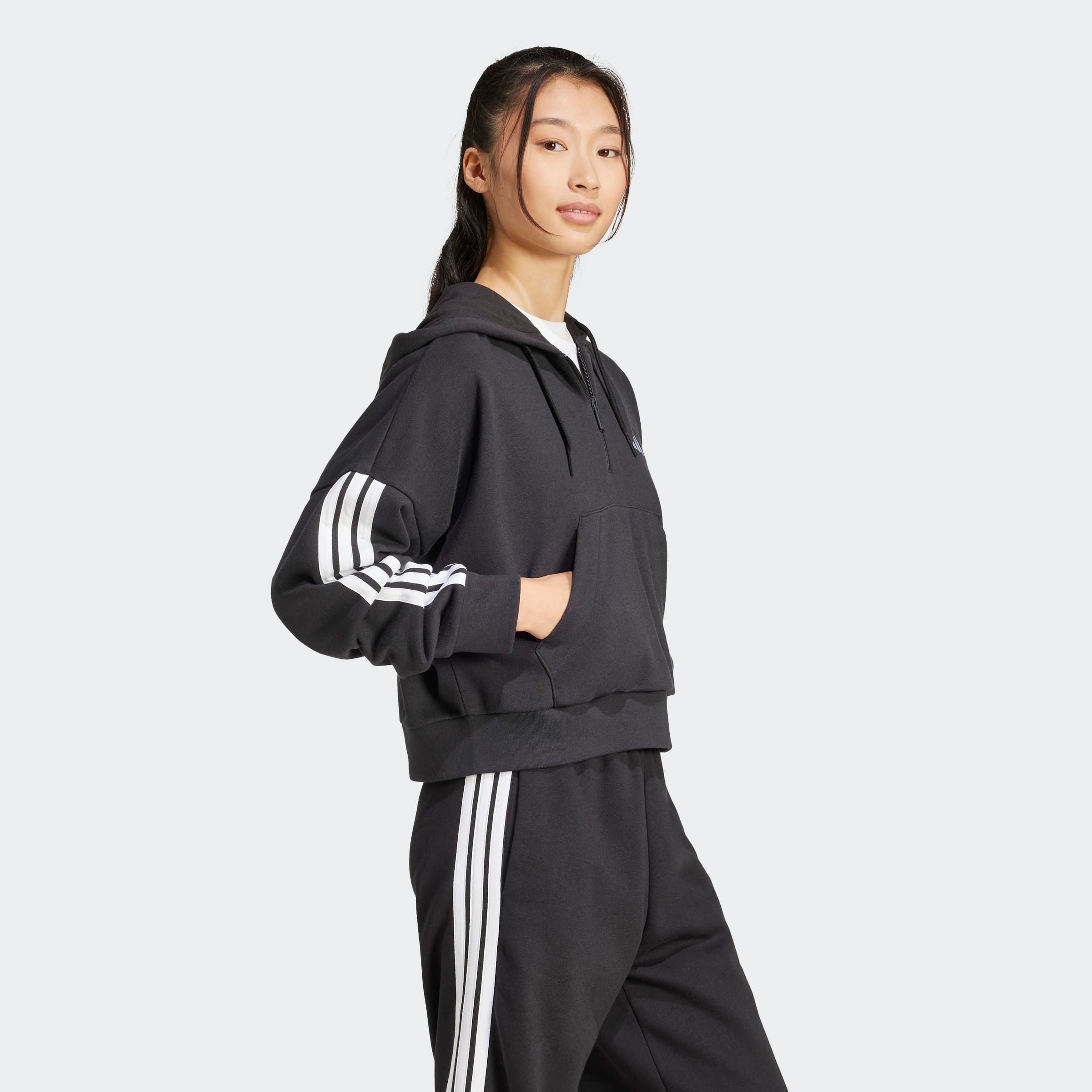 adidas Sportswear Kapuzensweatshirt W 3S FT günstig online kaufen