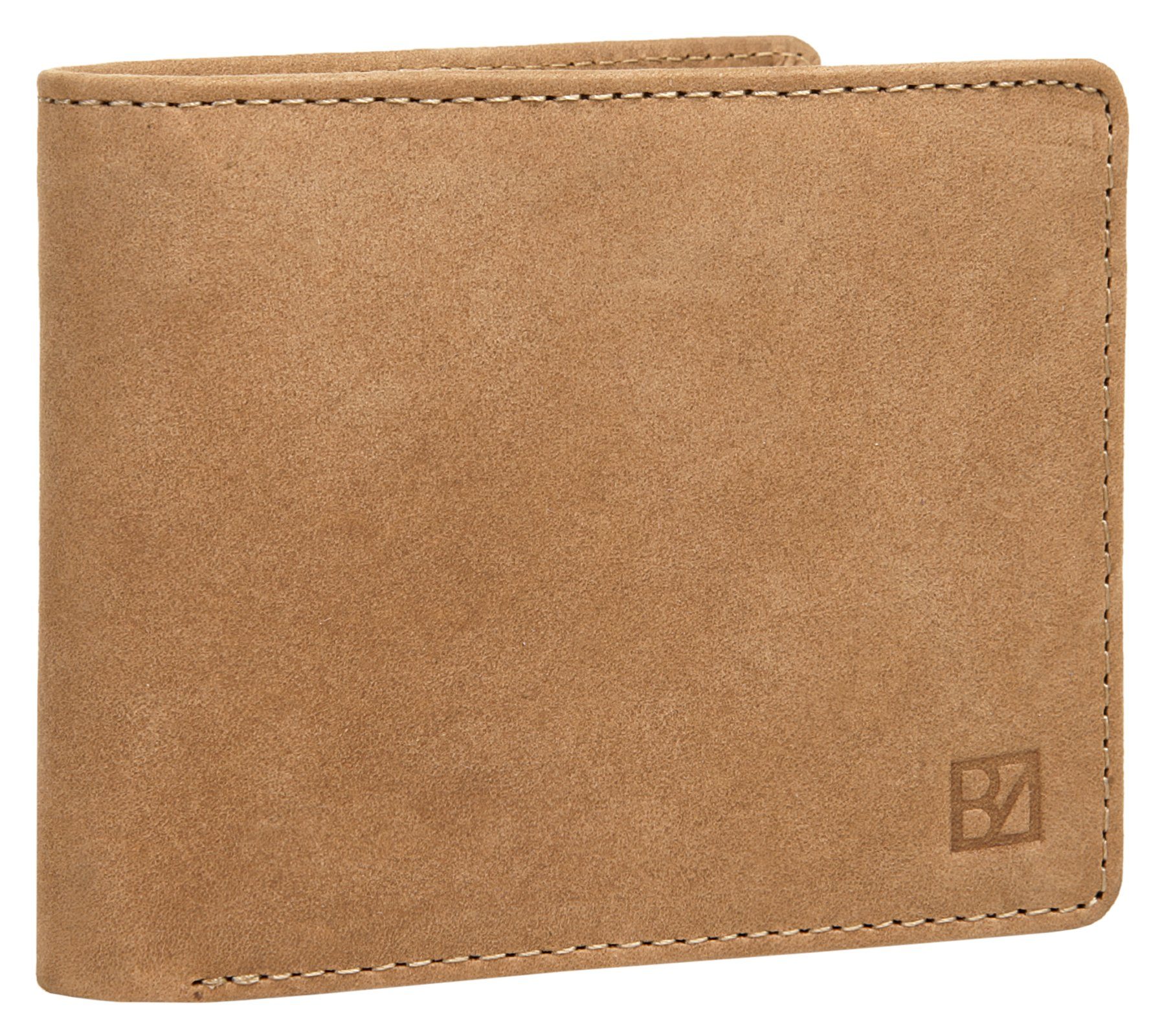 BODENSCHATZ Brieftasche BICOLOUR, echt Leder