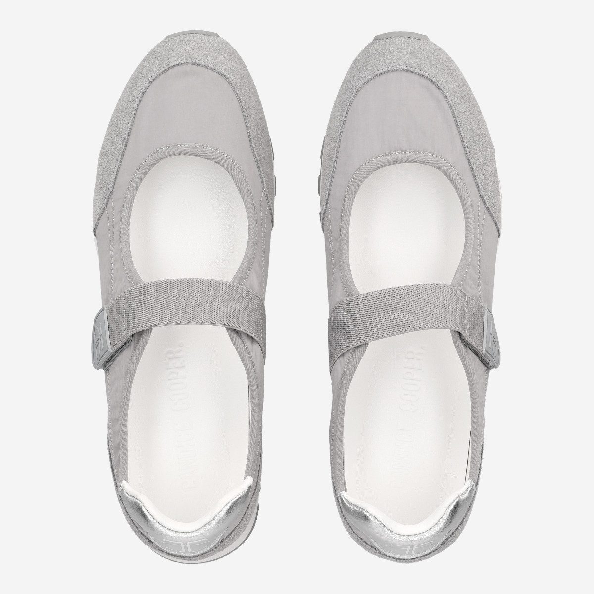 Candice Cooper Candice Cooper 2019820.01.0B03 PLUME FLAPI, Ballerina, Grau, Damen Ballerina