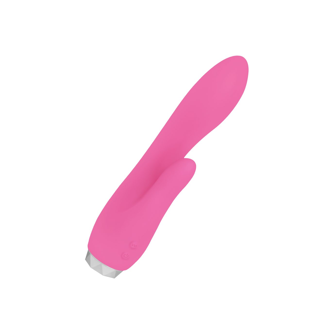 EIS Klitoris-Stimulator EIS Vibrator, 'Gebogener Rabbitvibrator, 17,1 cm', wasserdicht (IPX7)