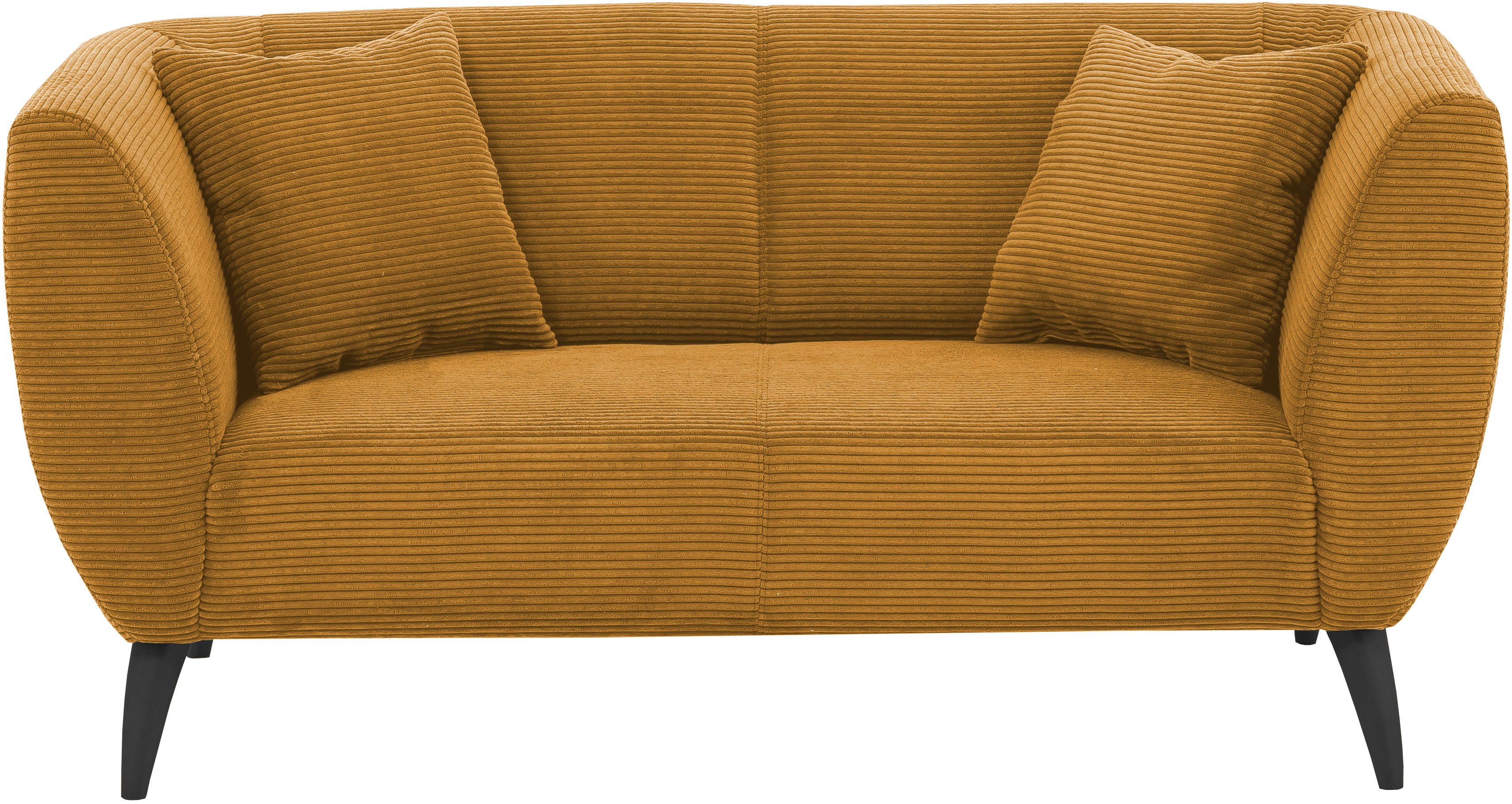 Home affaire 2-Sitzer, zwei verschiedene Fußfarben wählbar