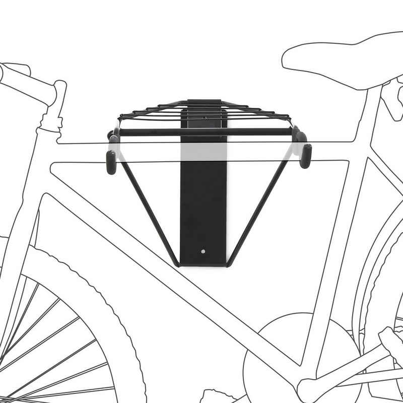 relaxdays Fahrradwandhalterung Profi Fahrrad Wandhalterung bis 50 kg